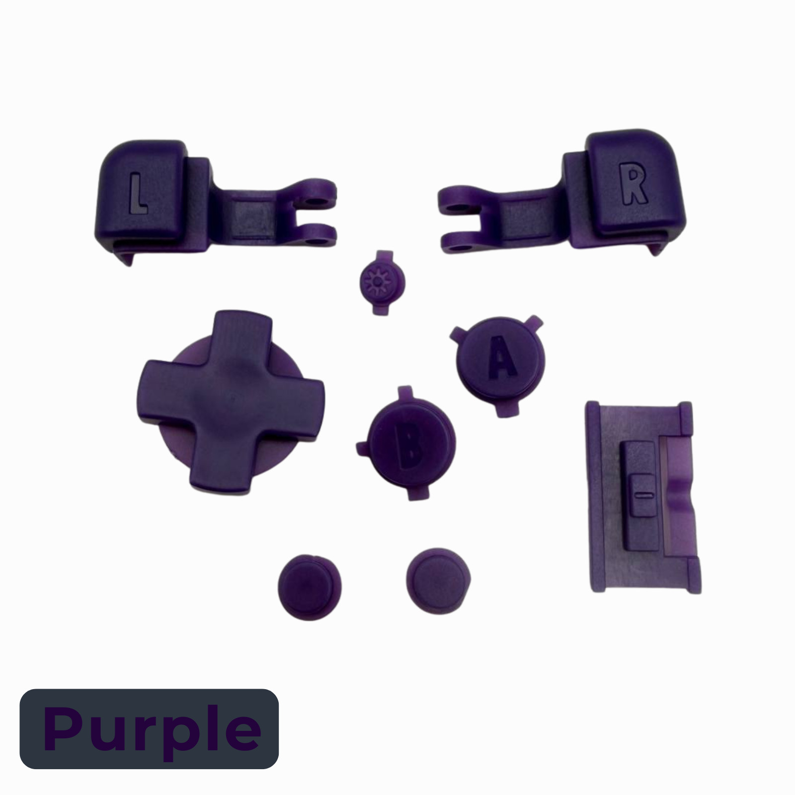 Full Button Replacement Set 9pcs Game Boy Advance SP GBA SP AGS-001 – 15 Colors