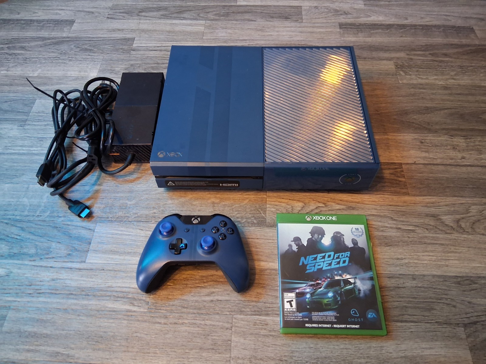 Xbox One 1TB Console Forza Motorsport 6 Special Edition Blue Tested