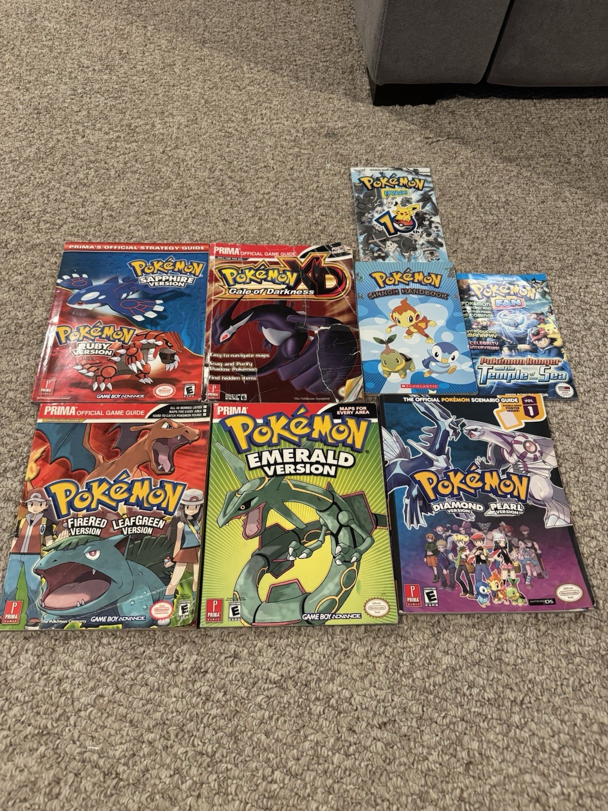 Lot of Pokemon Collectibles Strategy Guides and Game Guides With Extras