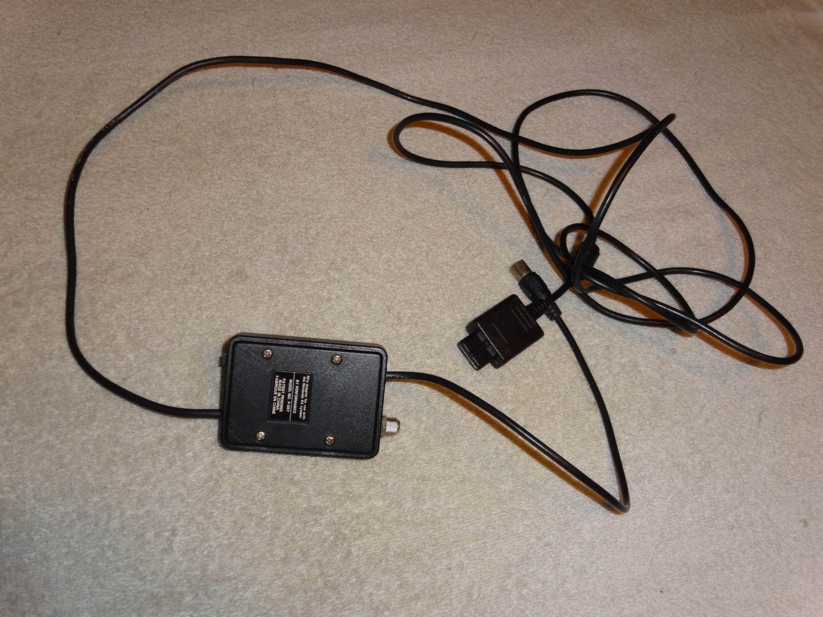 RF Unit Adapter for video game Nintendo 64 console system N64 N very nice tested