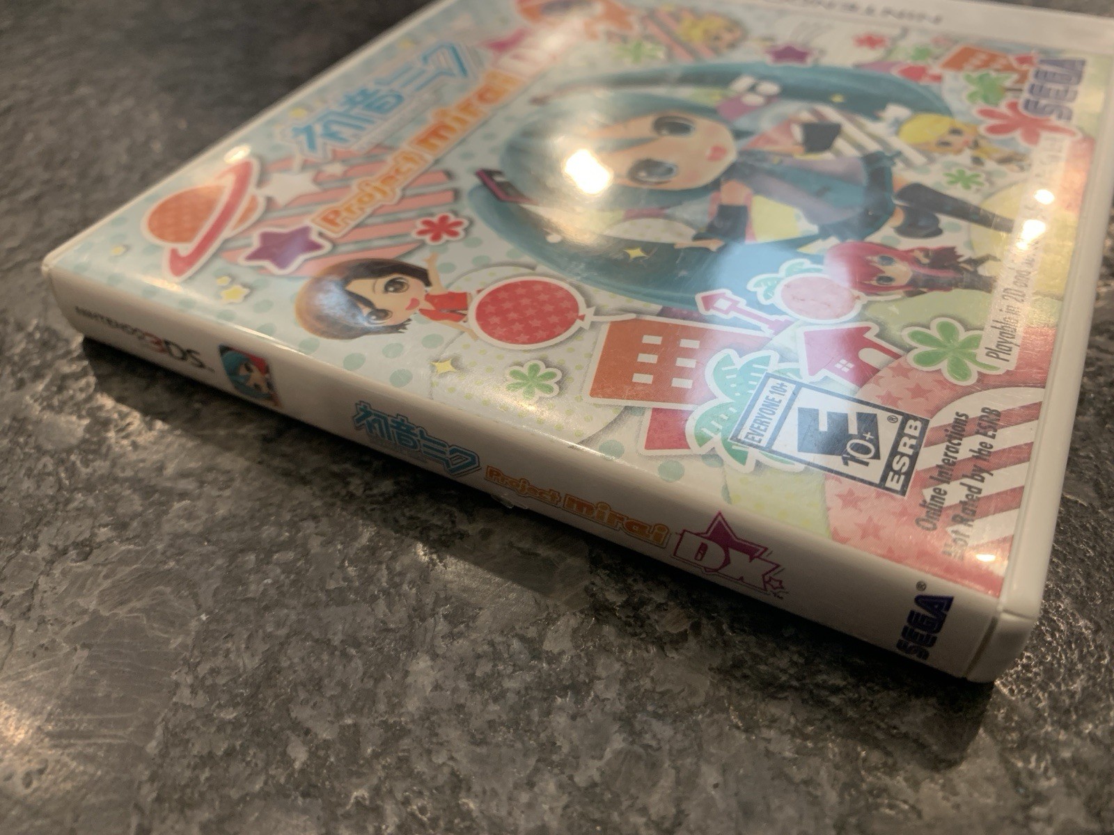Hatsune Miku: Project Mirai DX (Nintendo 3DS, 2015) Genuine Case & Manual Only