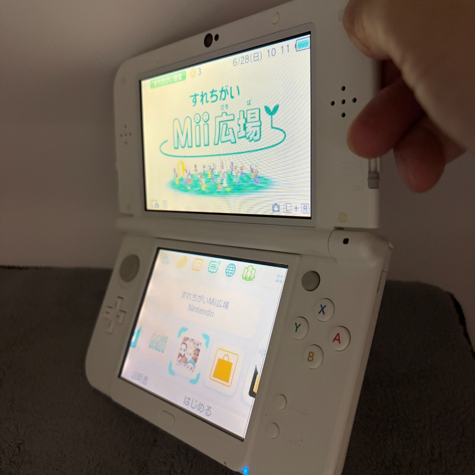 【Excellent5】Nintendo NEW 3DS LL XL Pearl White System Used Game Console From JP