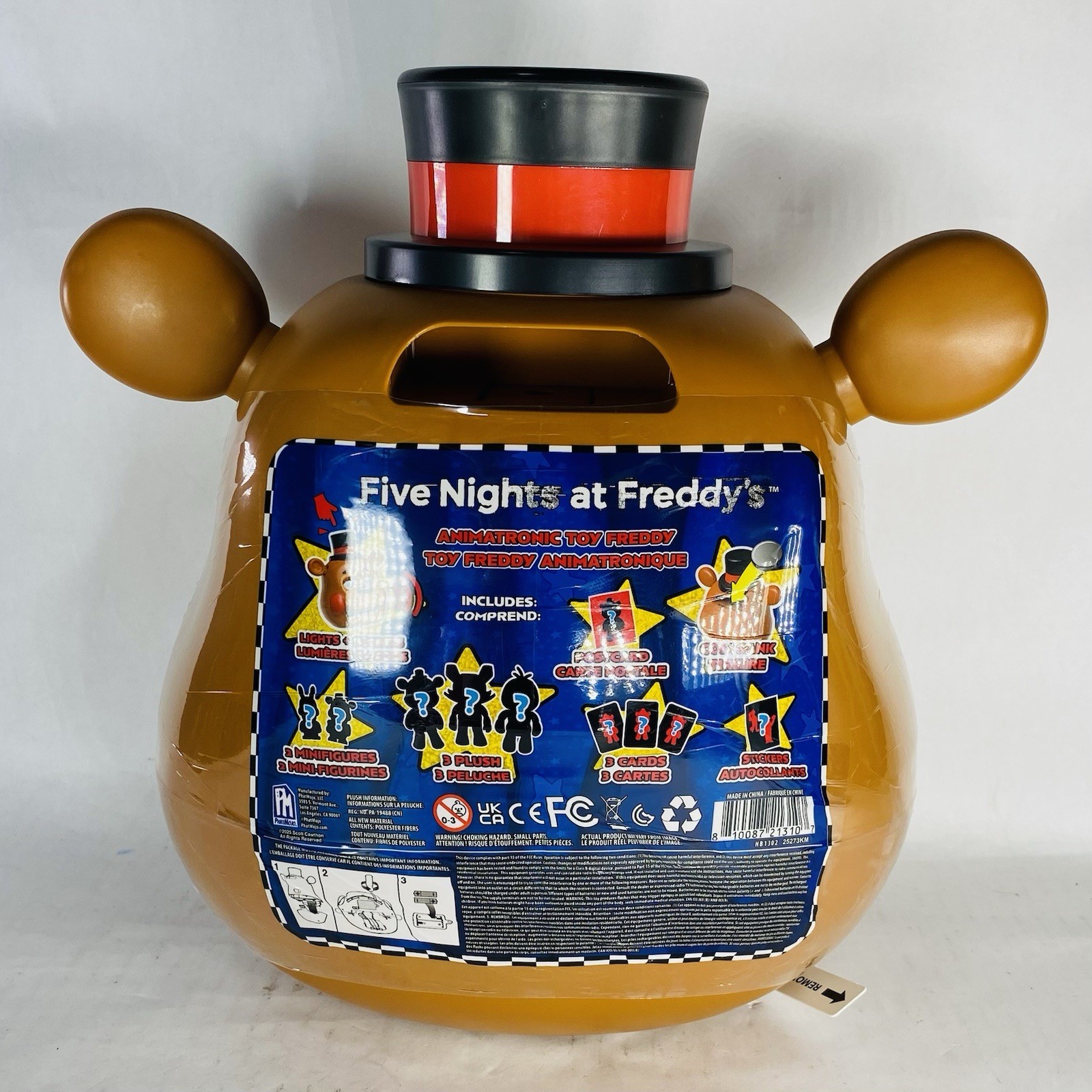 New! Five Nights at Freddy’s Collector Bundle Head Walmart Exclusive FNAF Toys