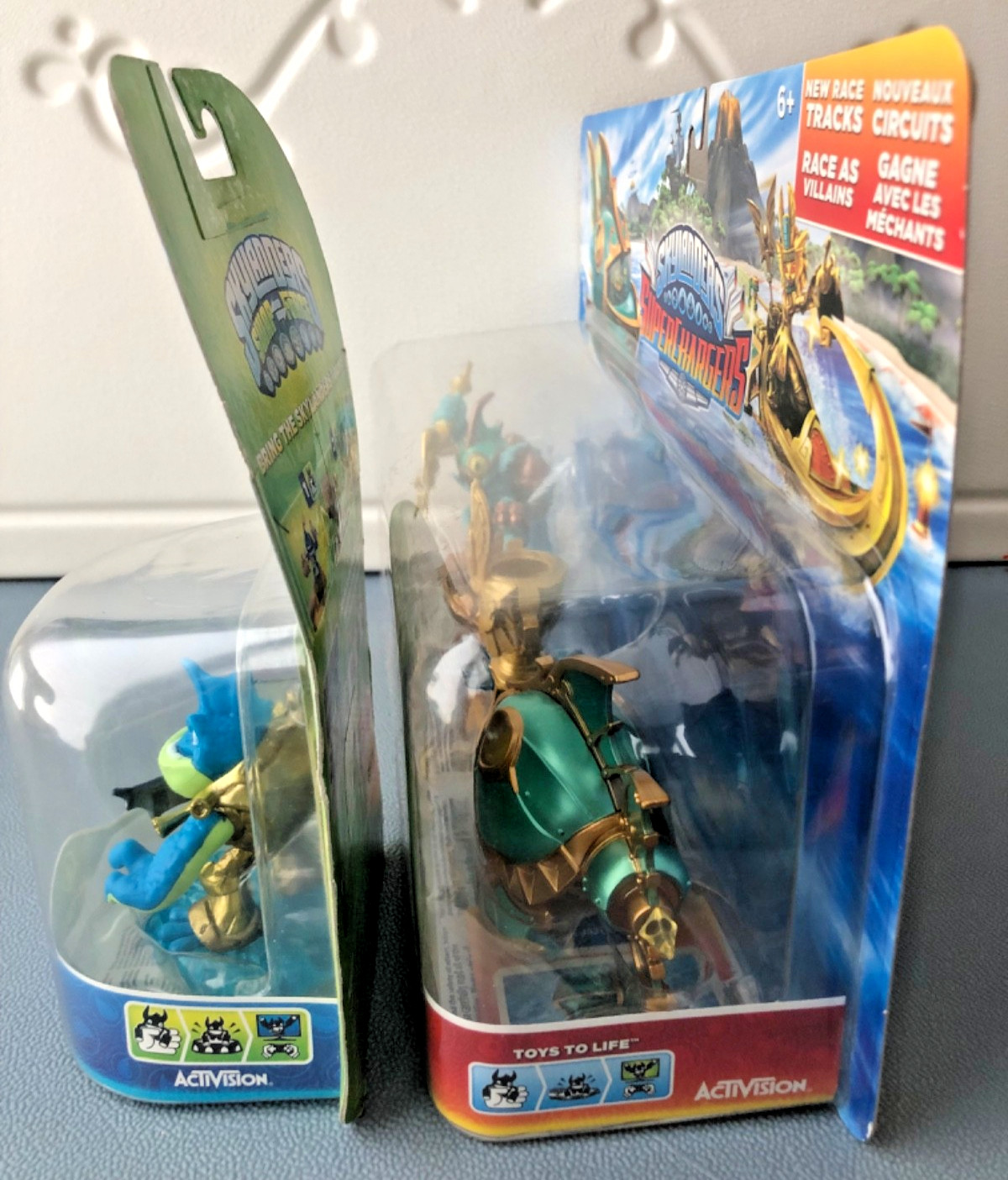 Skylanders SuperChargers Sea Racing Pack Gill Grunt Reef Ripper Sealed + Riptide