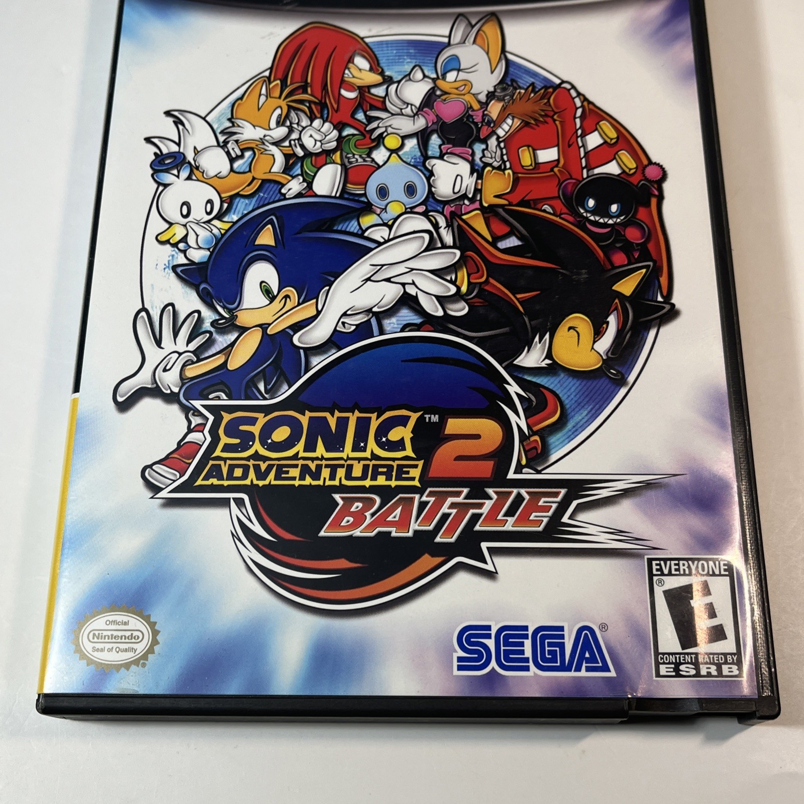 Sonic Adventure 2 Battle (Nintendo GameCube, 2004) CIB Complete w Manual