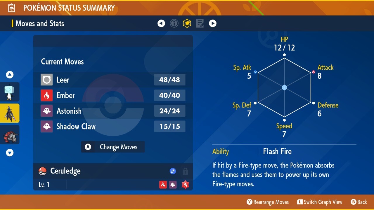 Non-Shiny Ceruledge & Armarouge 6IV Bundle Regular Pokemon Scarlet Violet SV
