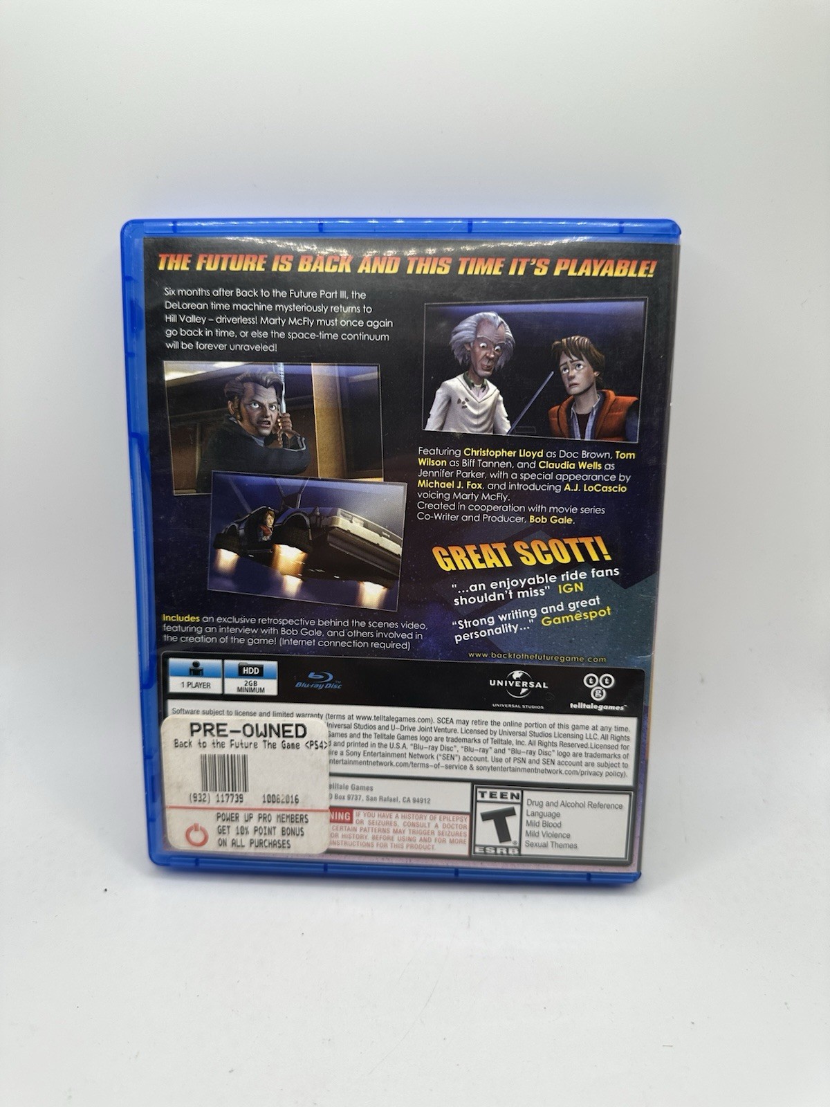 Back to the Future: The Game – 30th Anniversary Edition Sony PlayStation 4