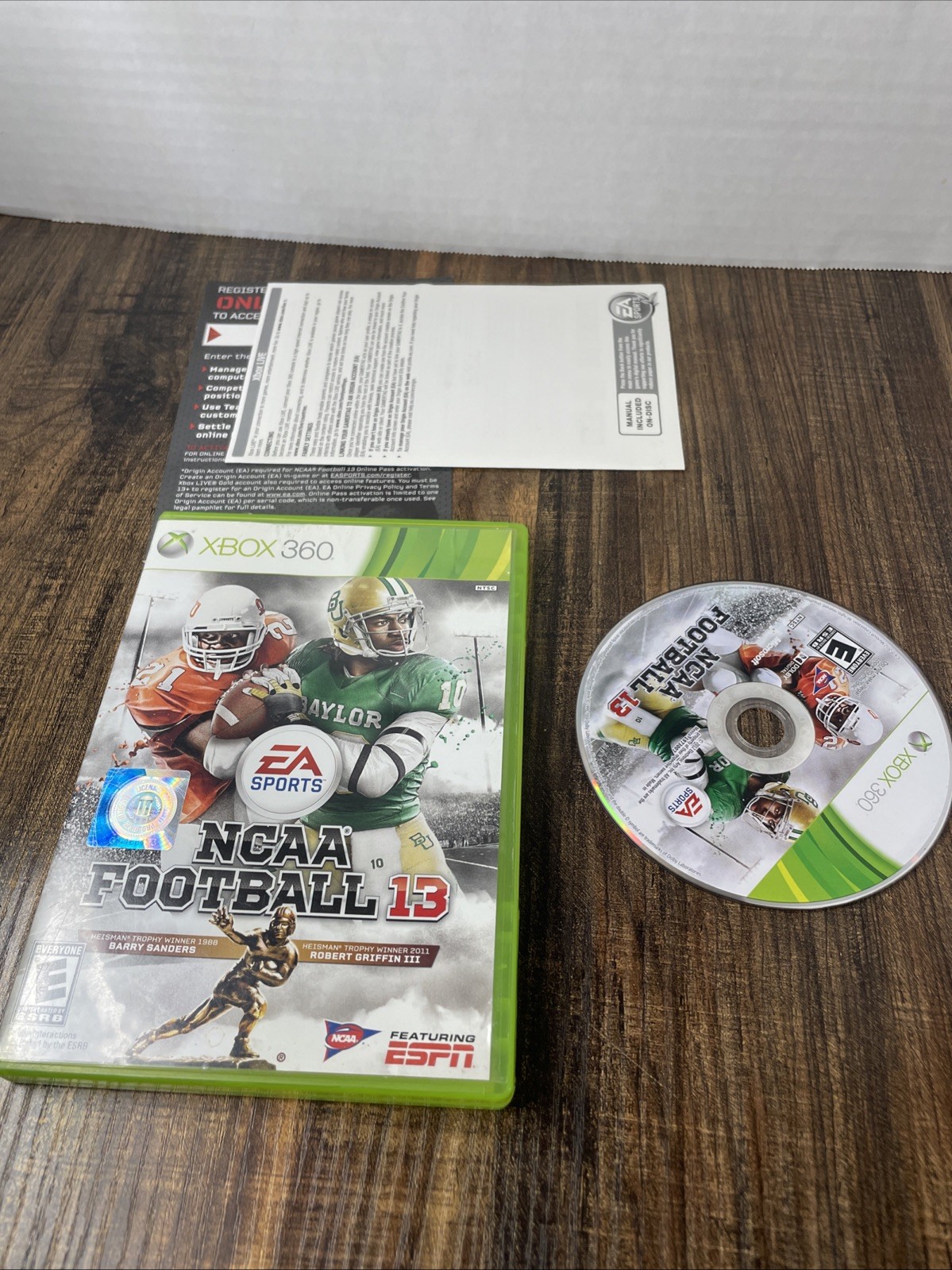 NCAA Football 13 (Microsoft Xbox 360, 2012)