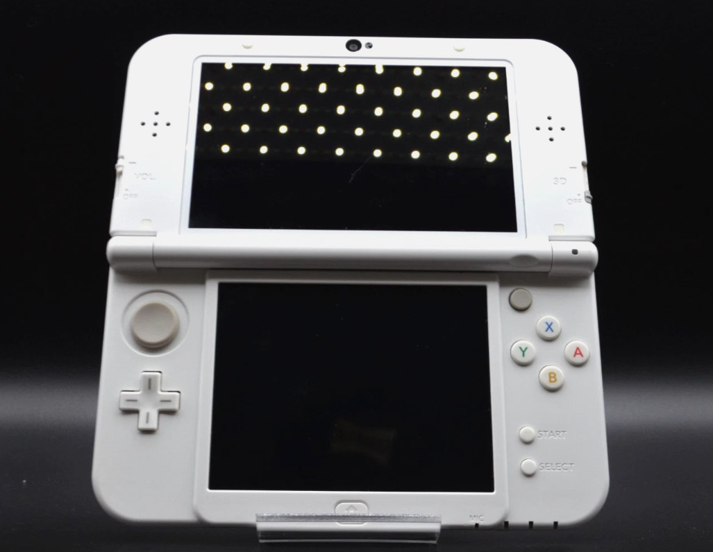 [REGION FREE] Top IPS NEW Nintendo 3ds ll xl Console Pearl White game 027
