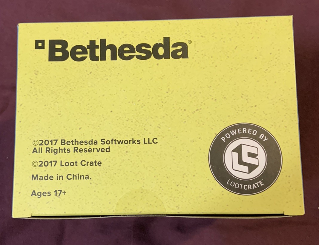 Loot Crate Fallout Screen Shots Nick Valentine figurine, Bethesda from 2017