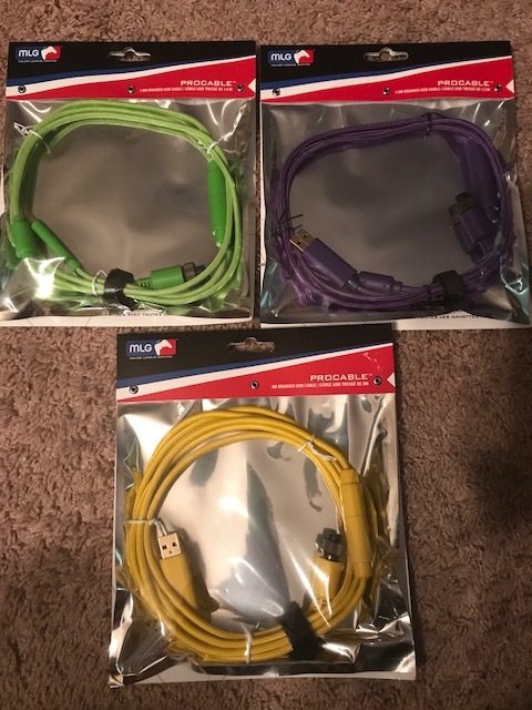 Mad Catz USB Cable MLG PRO Fightstick Controller 1.5M 3M TE2 Arcade NEW 5FT 10FT