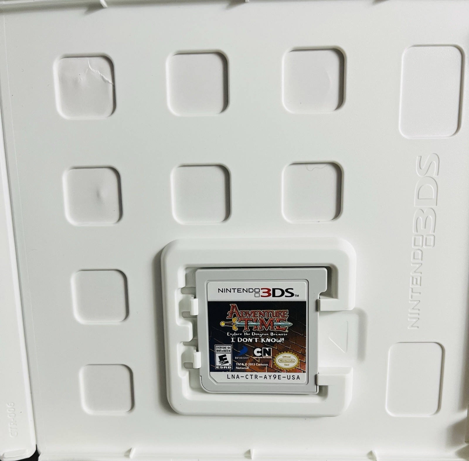 D3Publisher Adventure Time: Explore the Dungeon 3DS NTSC-U/C E10+ Case