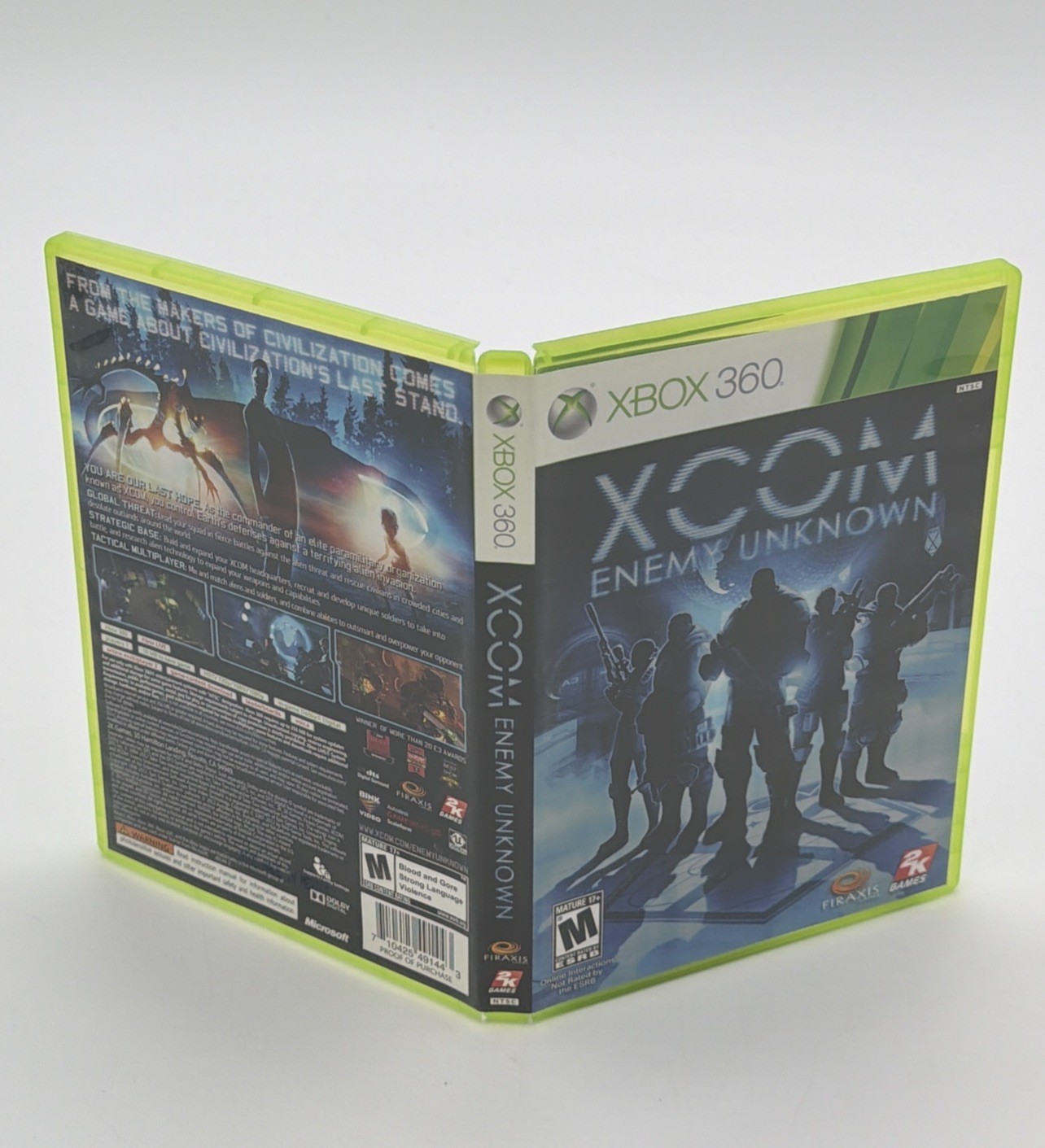 XCOM: Enemy Unknown (Microsoft Xbox 360, 2013) Complete CIB