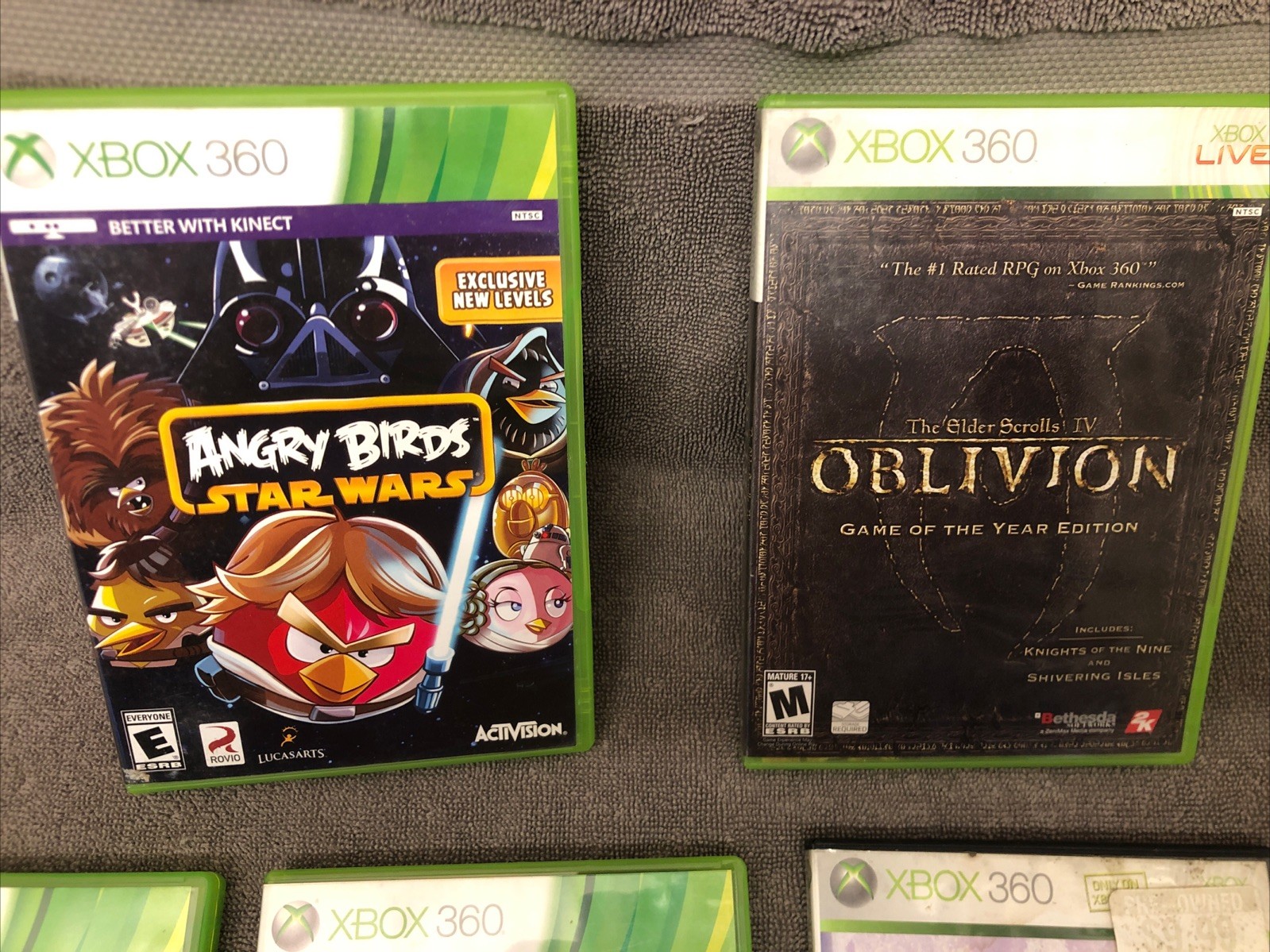 Microsoft Xbox 360 Lot/Bundle of 6 Games (Oblivion, Techno2, Dishonored)