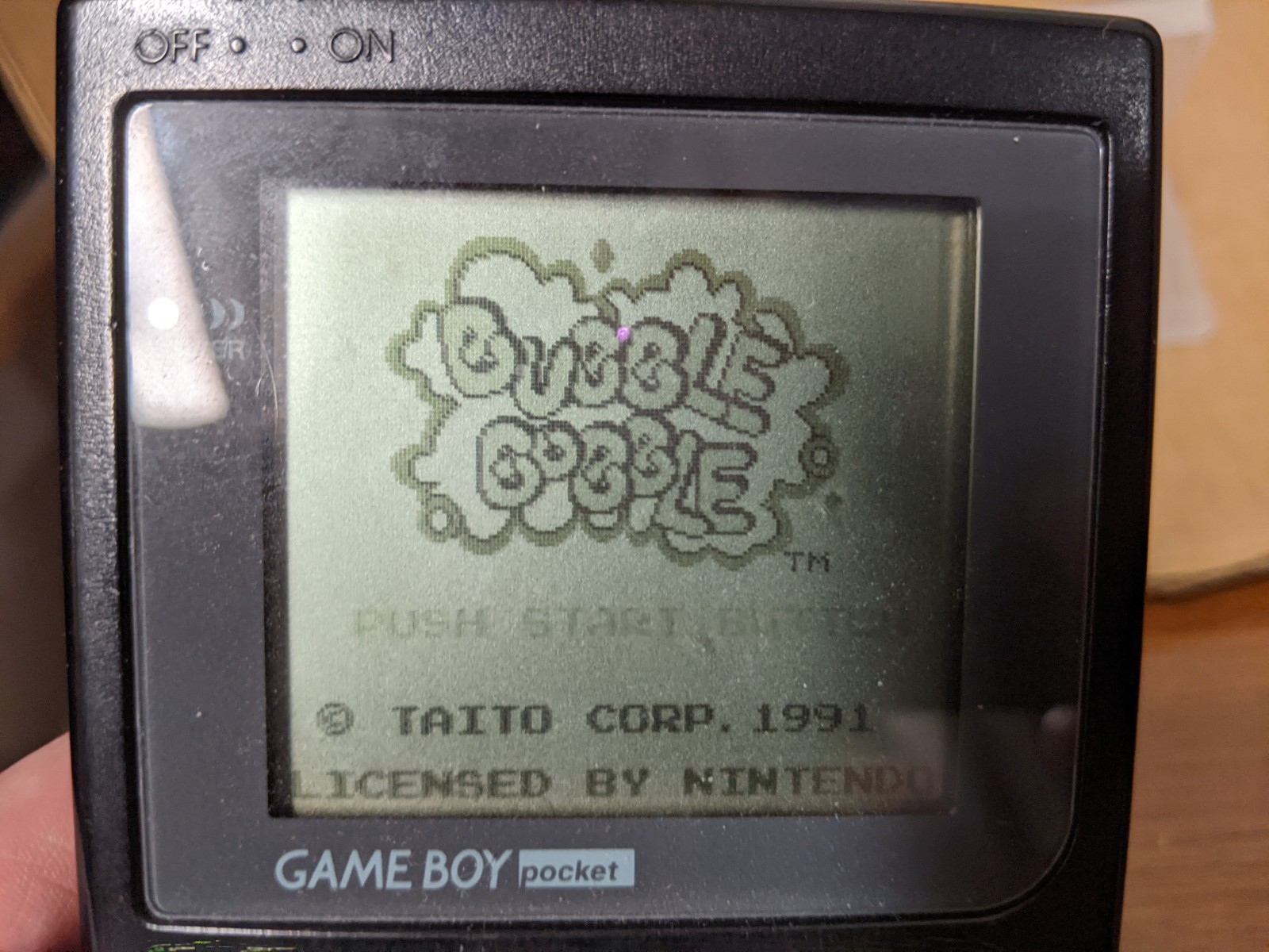 Bubble Bobble Chinese Variant DMG-118 CHN Nintendo Gameboy China