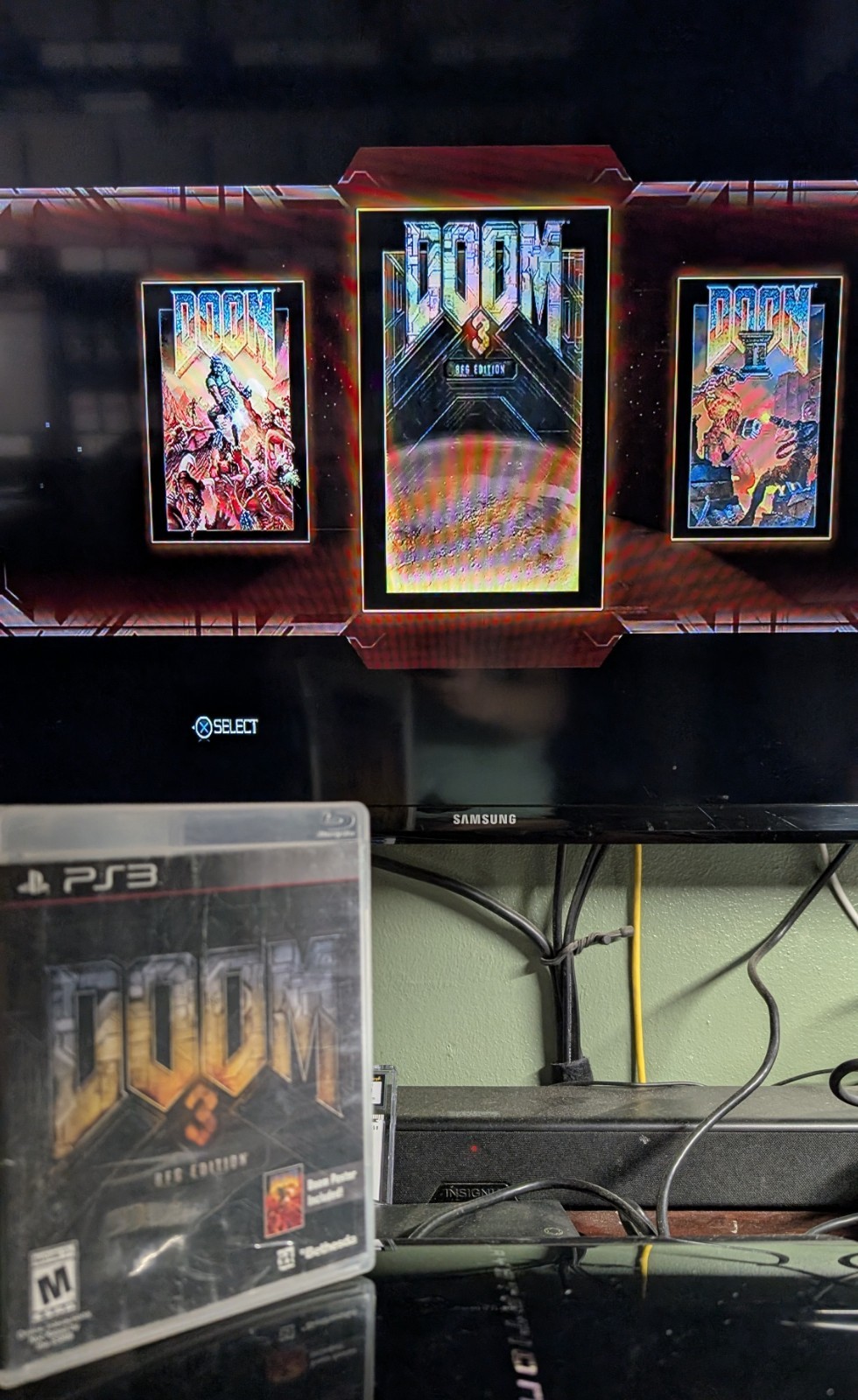 Doom 3 BFG Edition Sony PlayStation 3 PS3 Tested and Working no manual