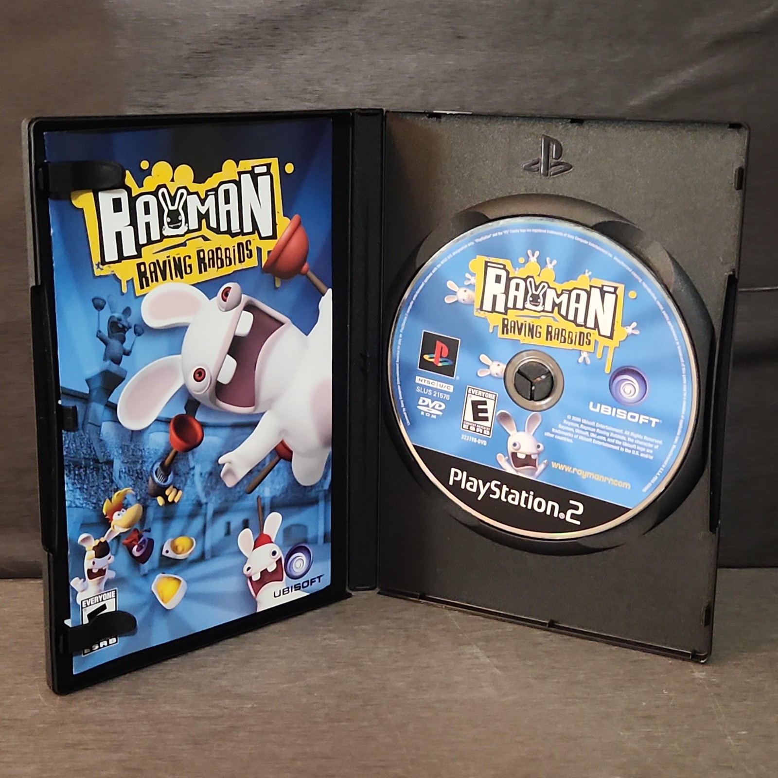 Rayman Raving Rabbids PlayStation 2 PS2 Game CIB Complete