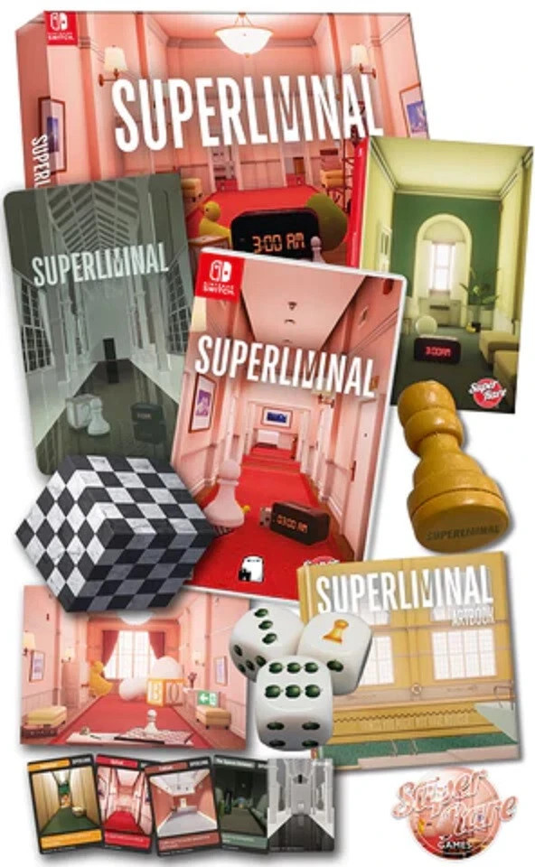 Nintendo Switch Superliminal Collector’s Edition SUPER RARE GAMES CE8 NEW SEALED