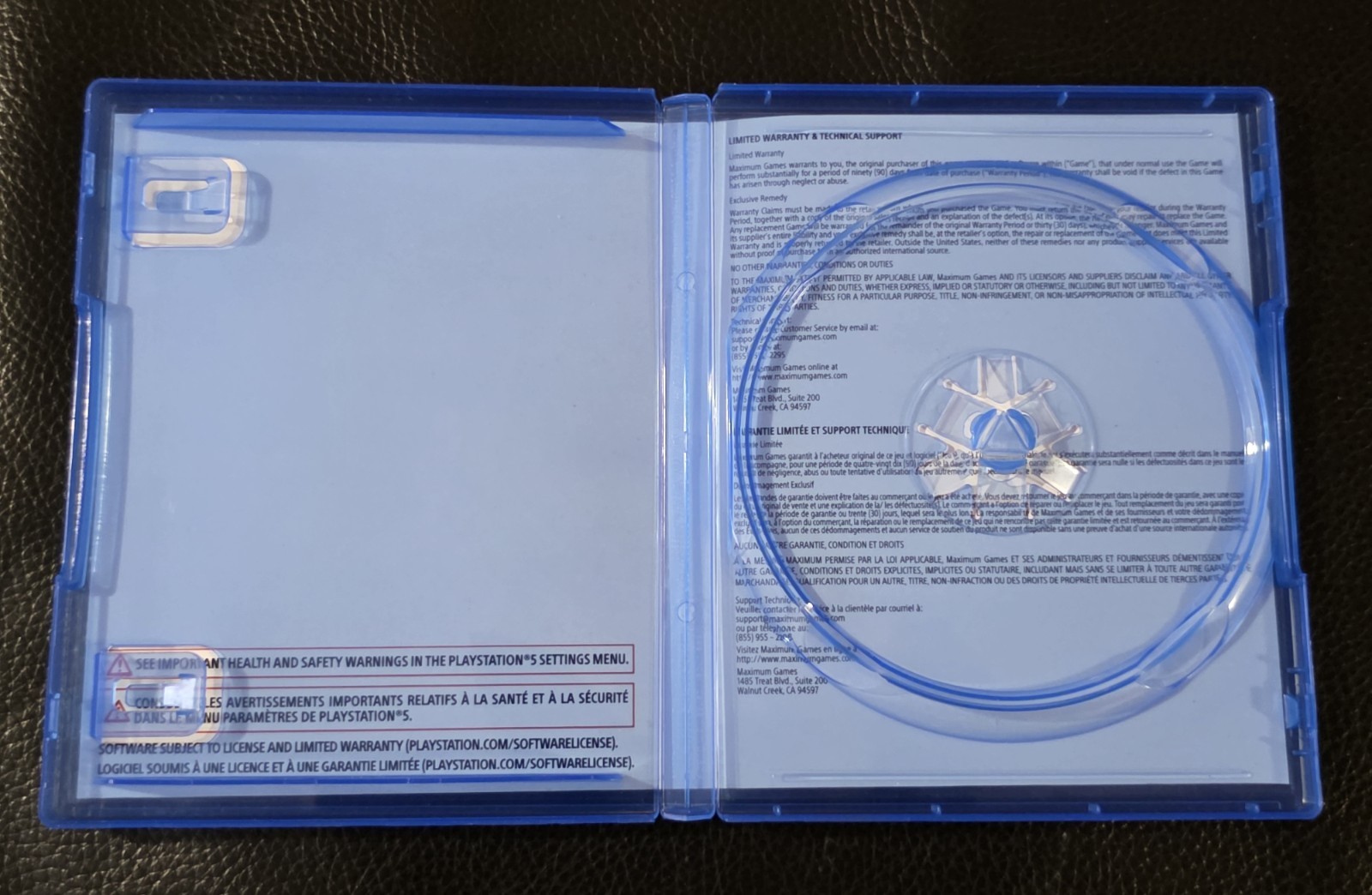 Replacement Case (NO GAME) The Lord of the Rings Gollum PlayStation 5 PS5