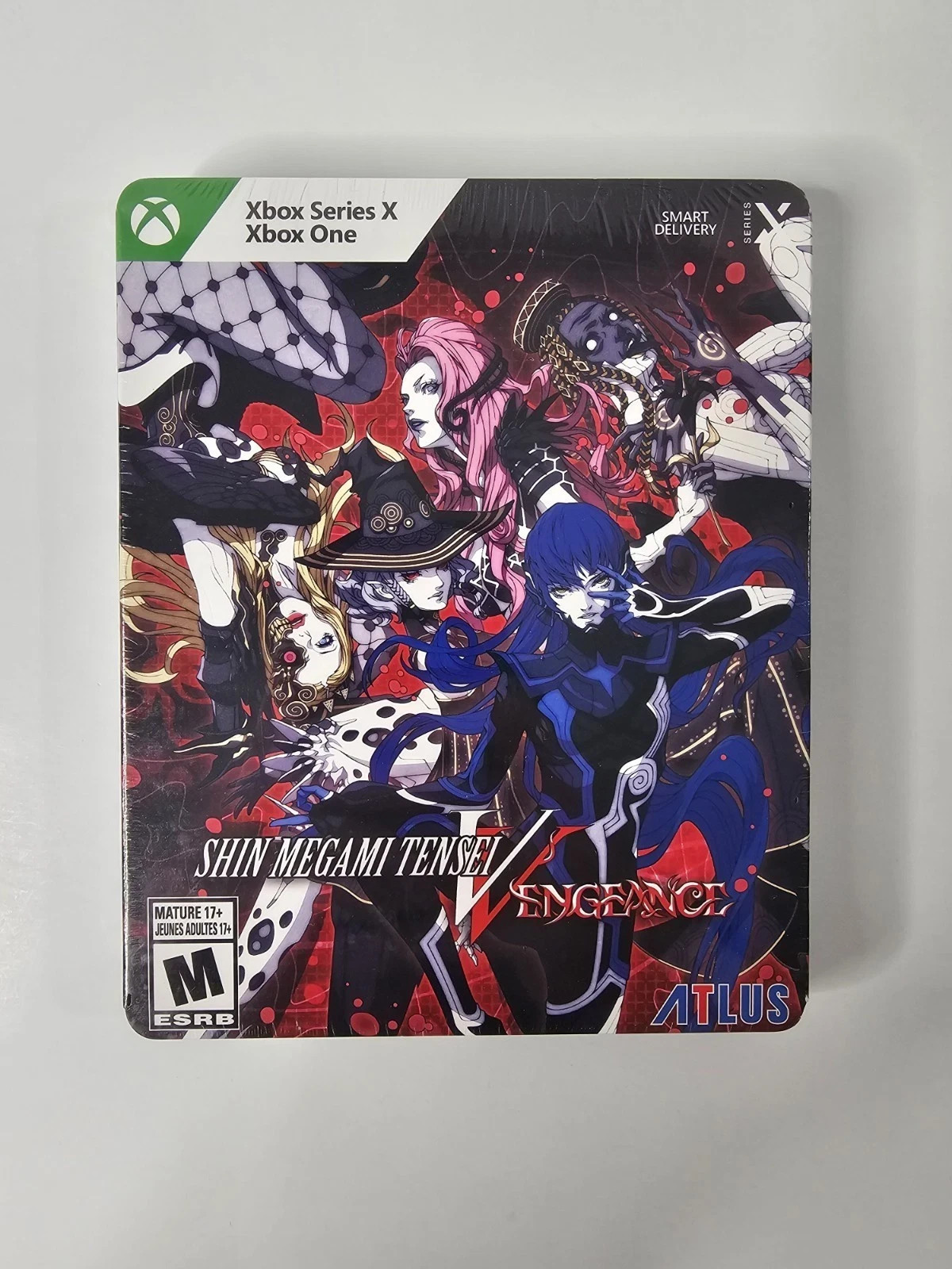 NEW Shin Megami Tensei V Vengeance Steelbook Edition Xbox Series X FREE PRIORITY