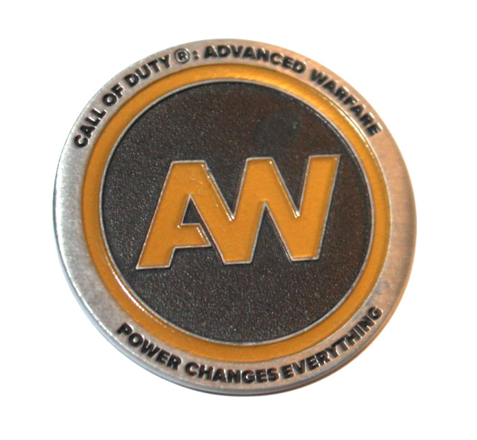 Call of Duty Advanced Warfare Military Challenge Coin Token Promo