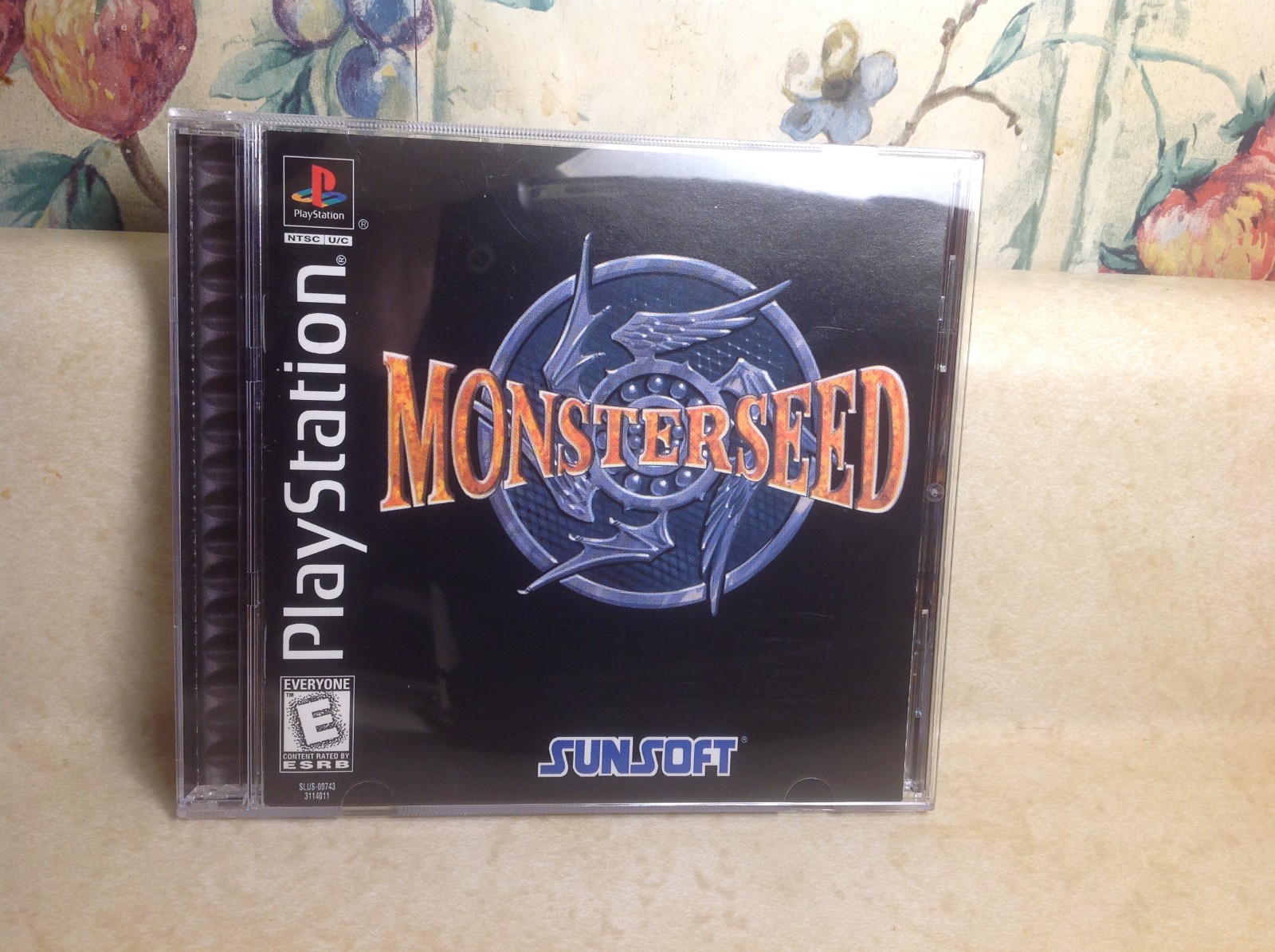 Sony Playstation 1 MONSTERSEED Video Game Complete with Manual