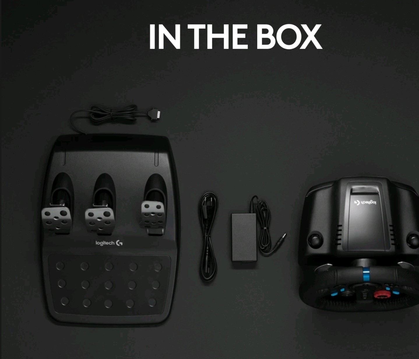 Logitech G29 Driving Force Race Wheel + Pedal Bundle For PS5, 4, 3, Mac, & PC