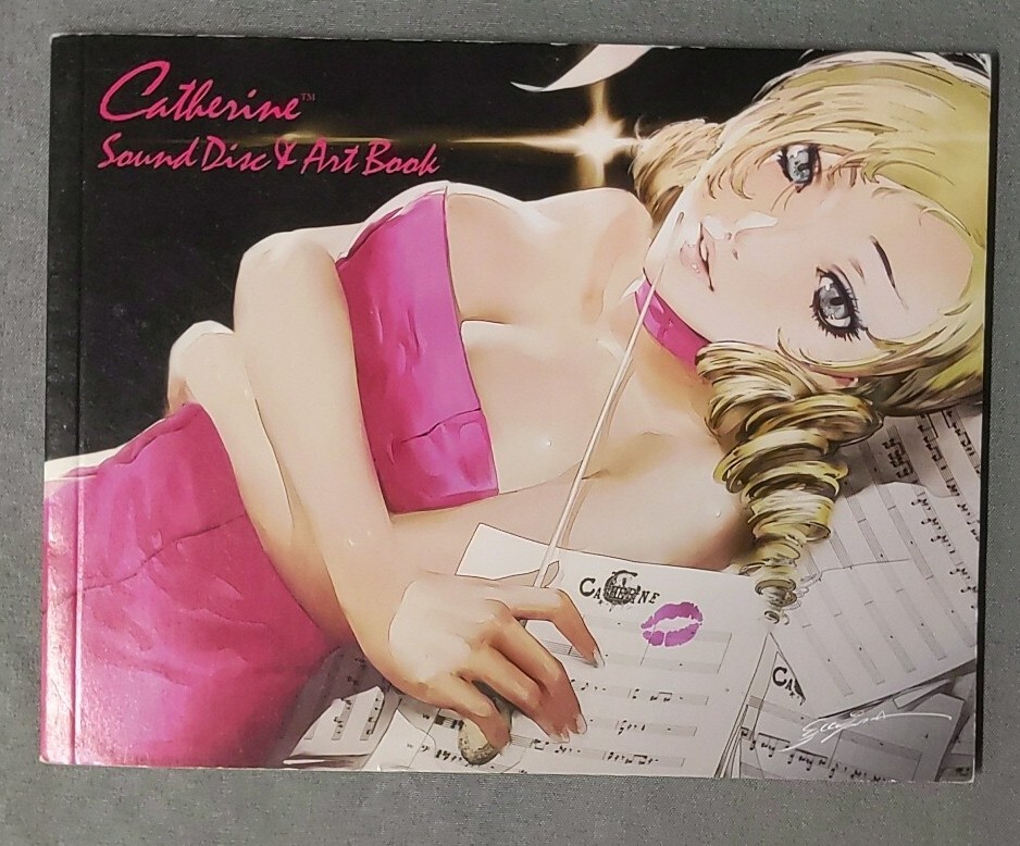 Catherine Art Book & Sound Music Disc (Altus, 2011) CD Promo Exclusive
