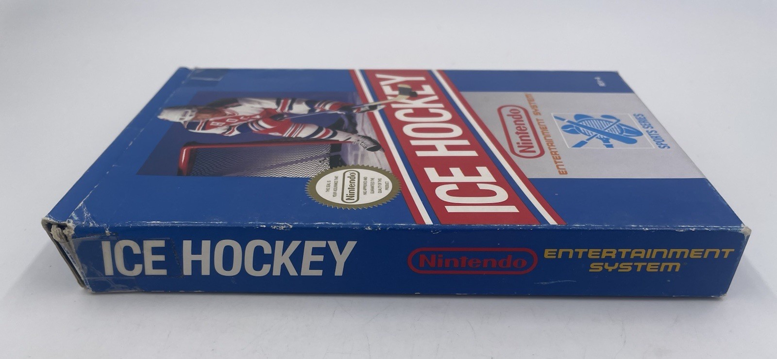 Nintendo Ice Hockey Box With Manual And Insert Poster – NO GAME