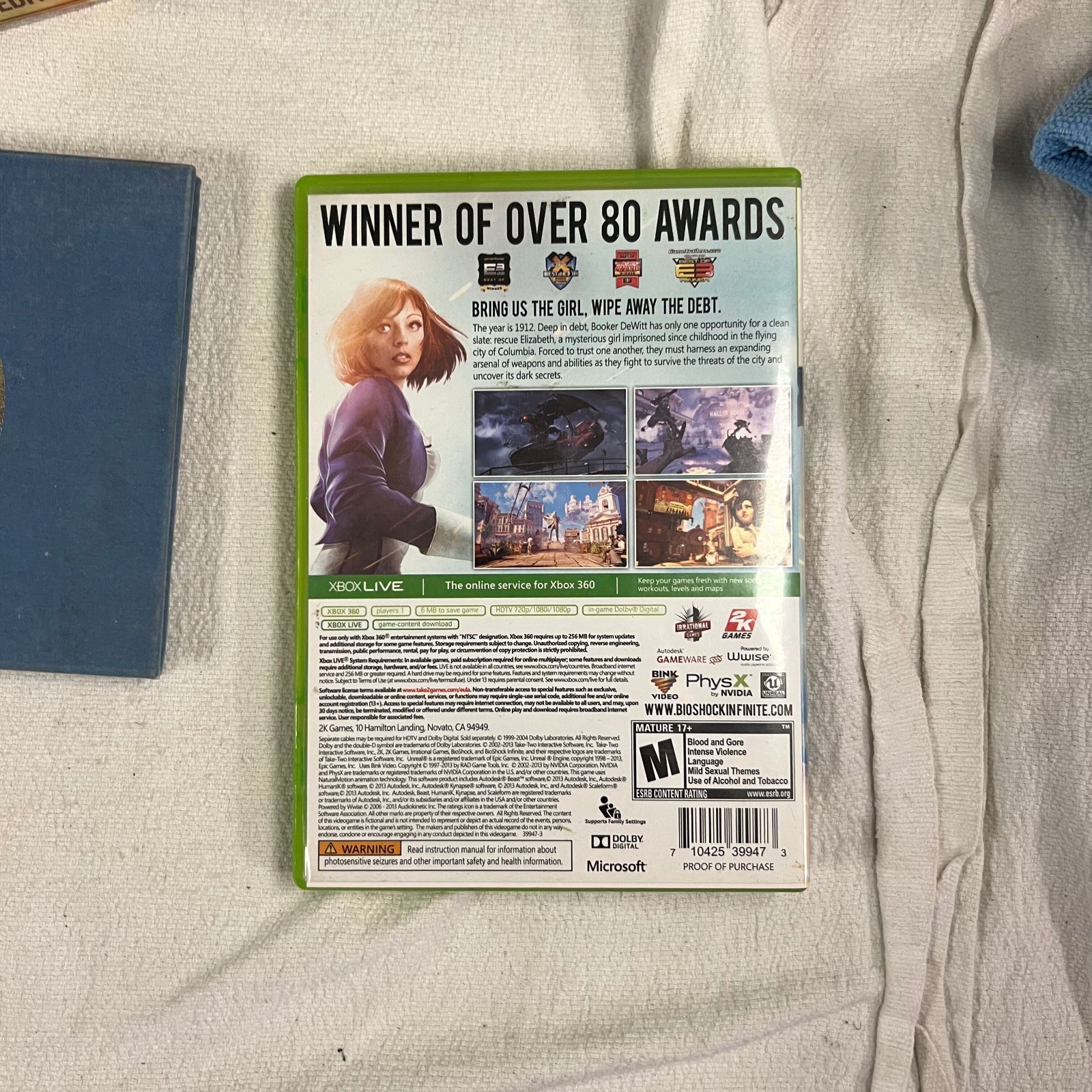 BioShock Infinite — Premium Edition (Microsoft Xbox 360, 2013)