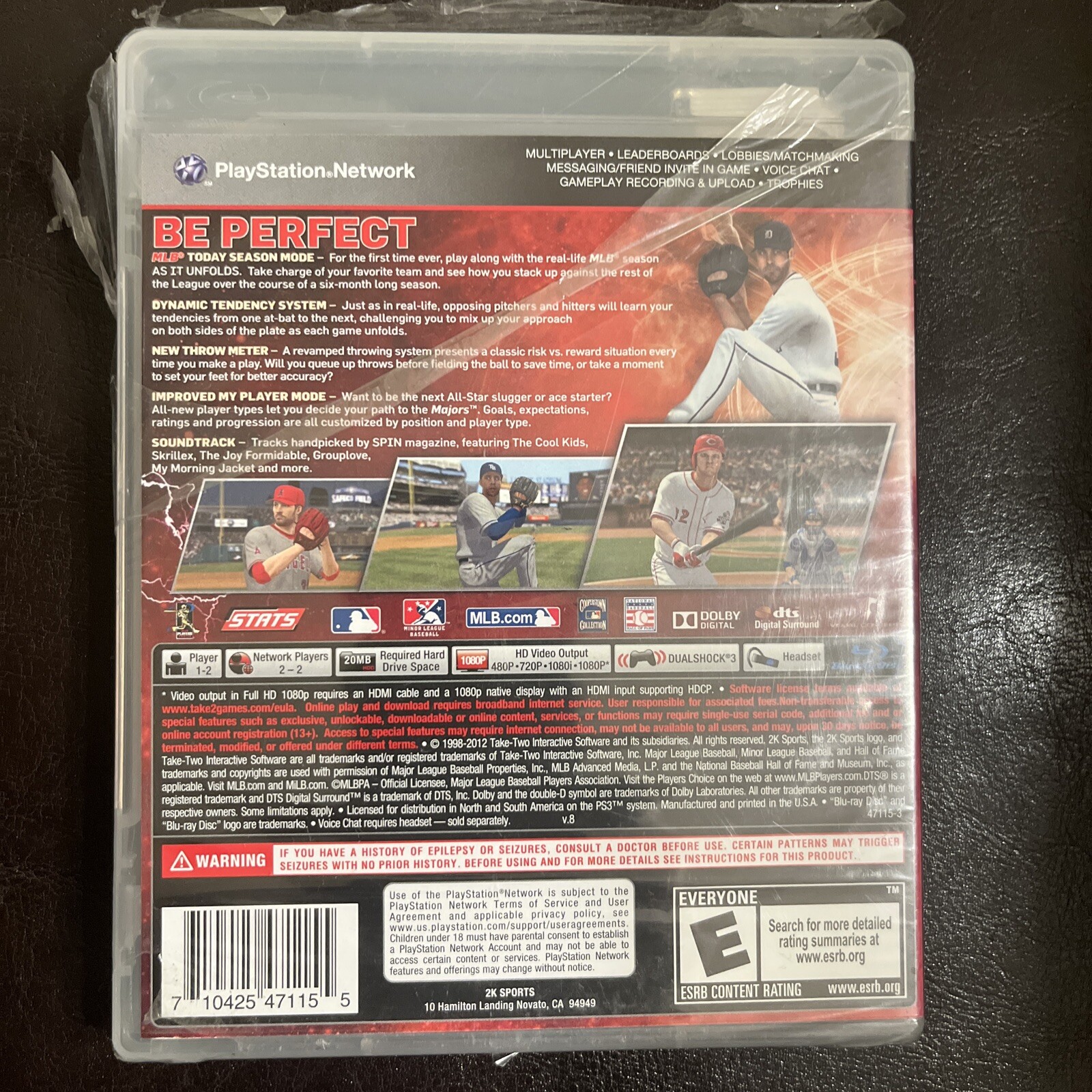 Major League Baseball 2K12 – Sony PlayStation 3