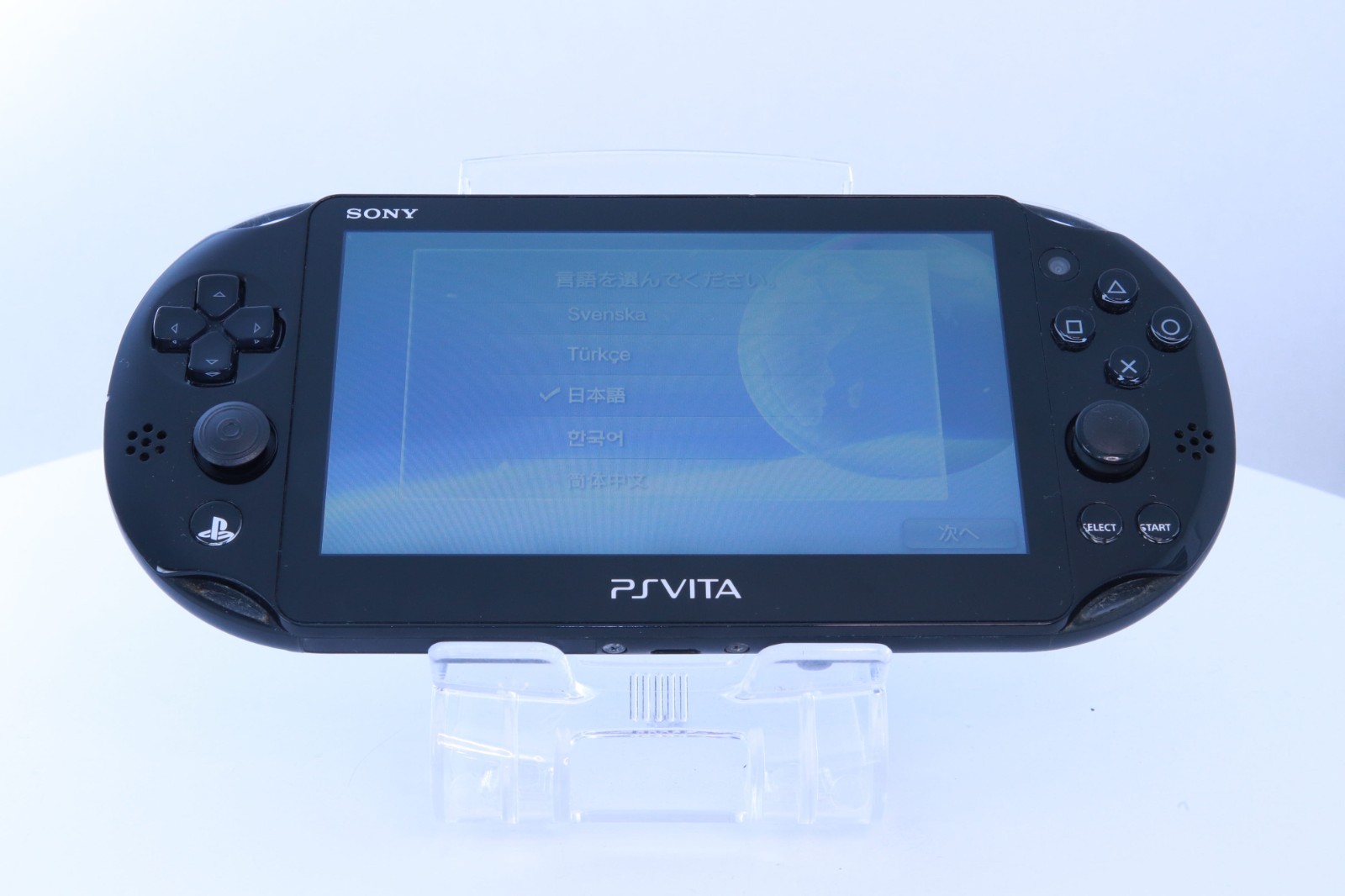 JP Game PS Vita PCH-2000 Black [ Rank：B]