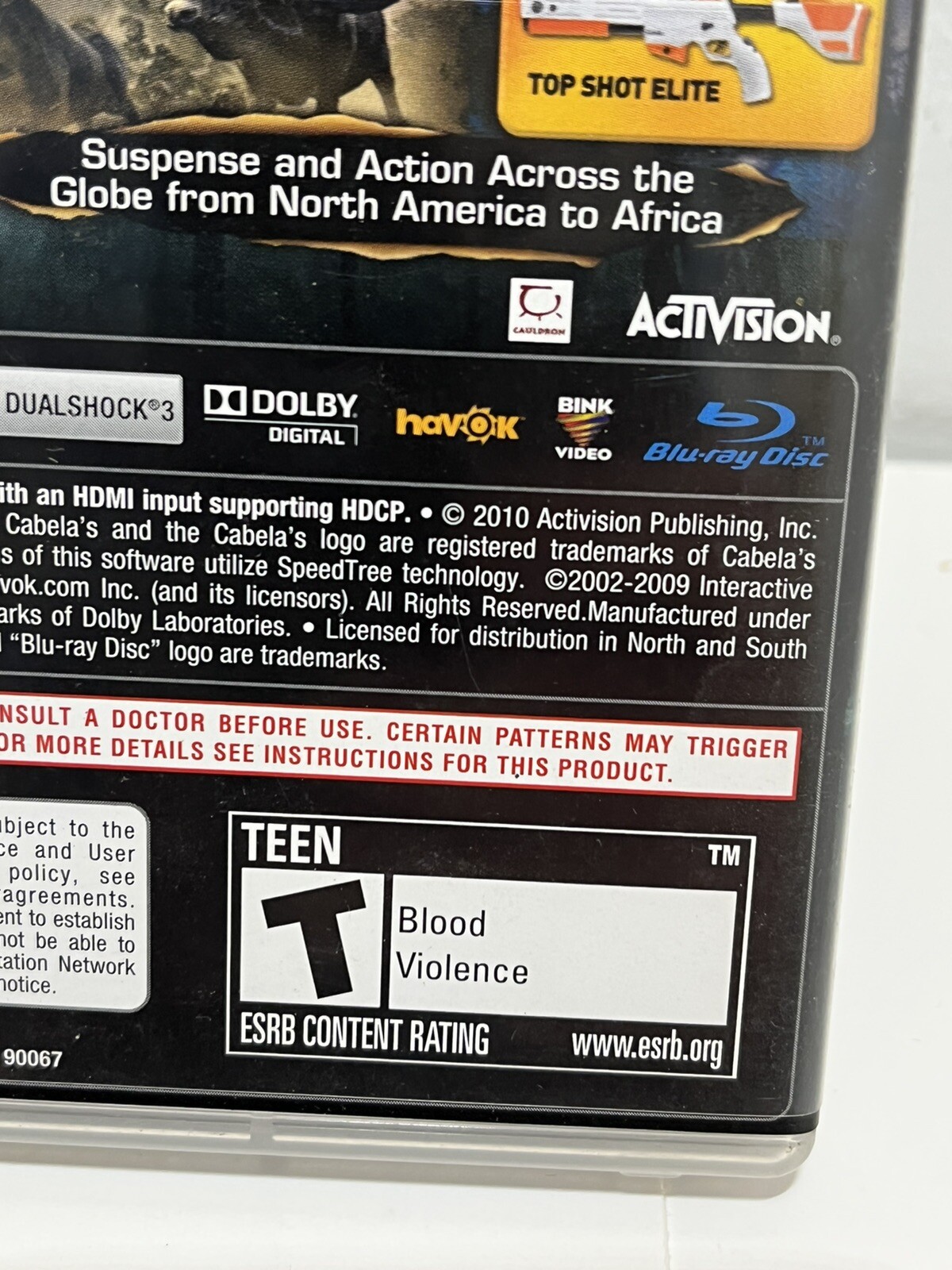 Cabela’s Dangerous Hunts 2011 PS3 Activision