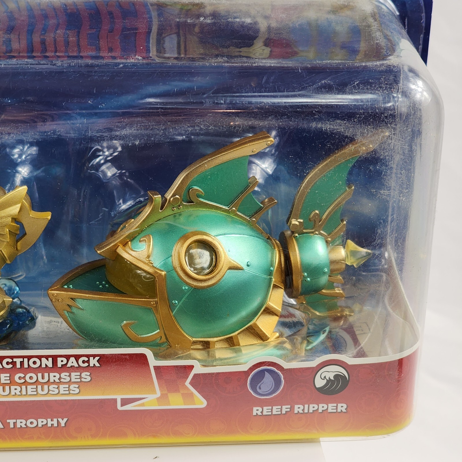Skylanders SuperChargers Sea Racing Action Pack Gill Grunt Reef Ripper Trophy