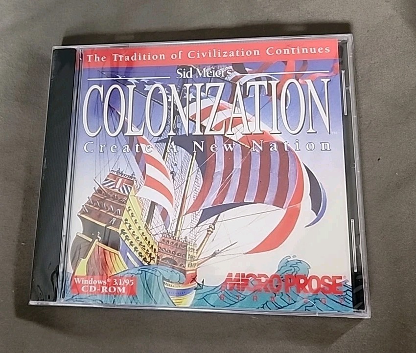 Sid Meier’s Colonization (PC, 1995) 1 Unit. (25 Available)