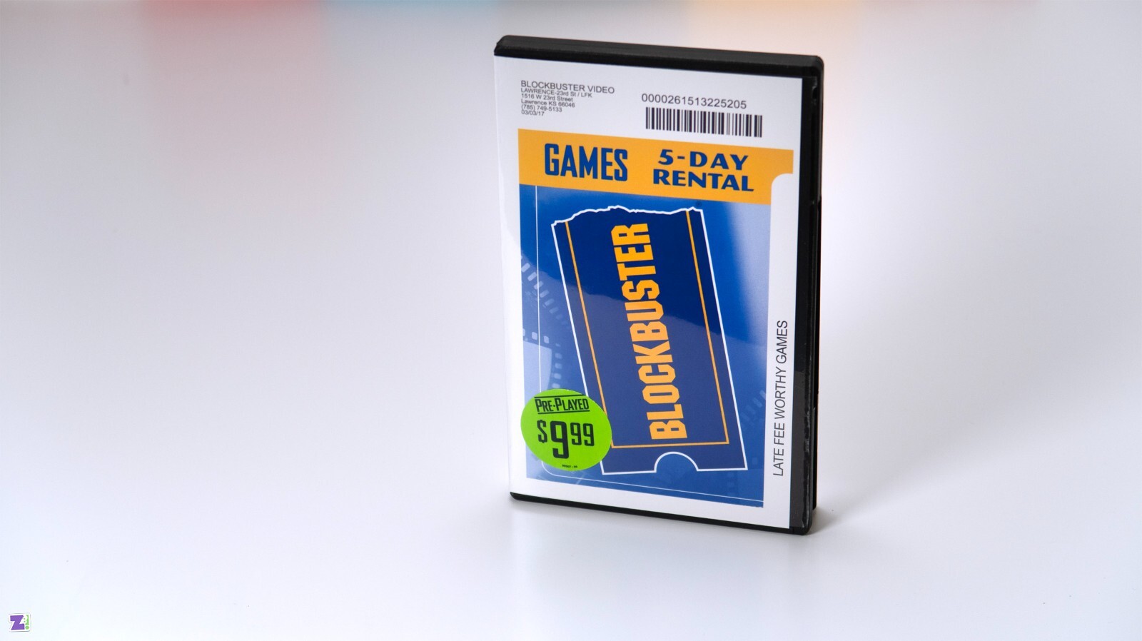 Nintendo Switch Game Card Holder: BLOCKBUSTER VIDEO – Holds 10 Games
