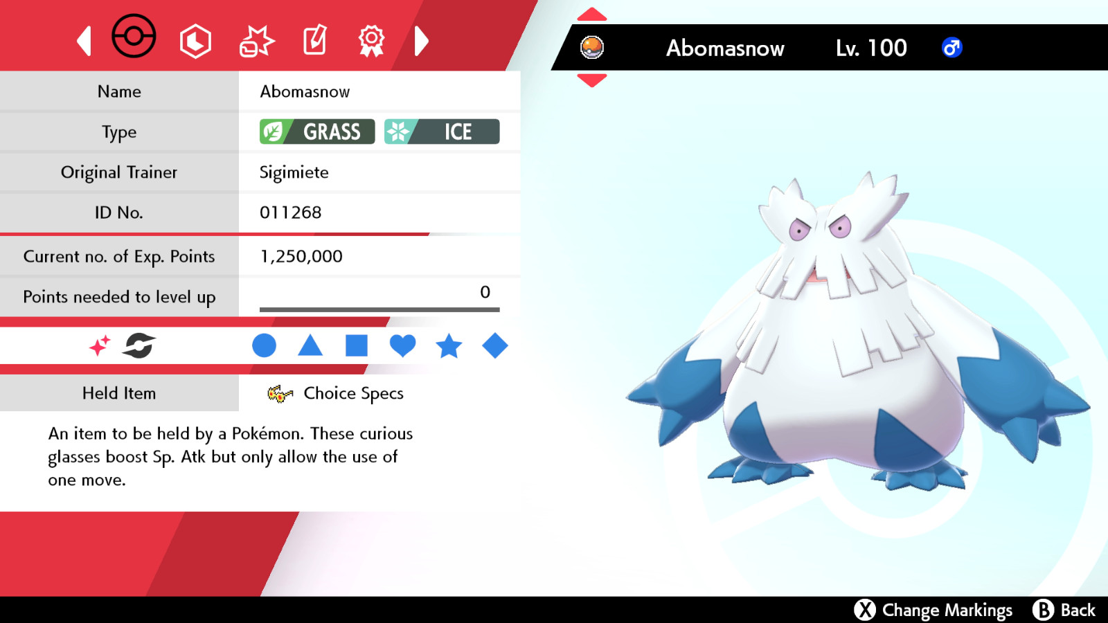 ✨ 6IV SHINY ABOMASNOW ✨ EV’D FAST 🚀BATTLE READY 🚀 POKEMON SWORD & SHIELD SWSH
