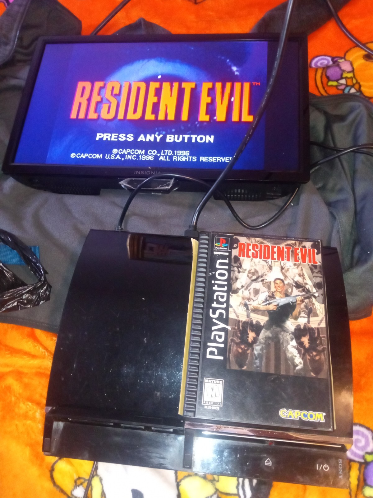 Resident Evil 1 Long Box PS1 PlayStation CIB Complete See Photos Details.