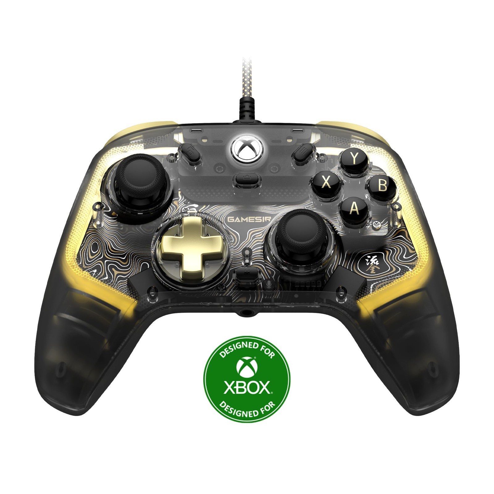 Kaleid Flux Enhanced Wired Controller for Xbox, RGB Lighting and Hall Effect …