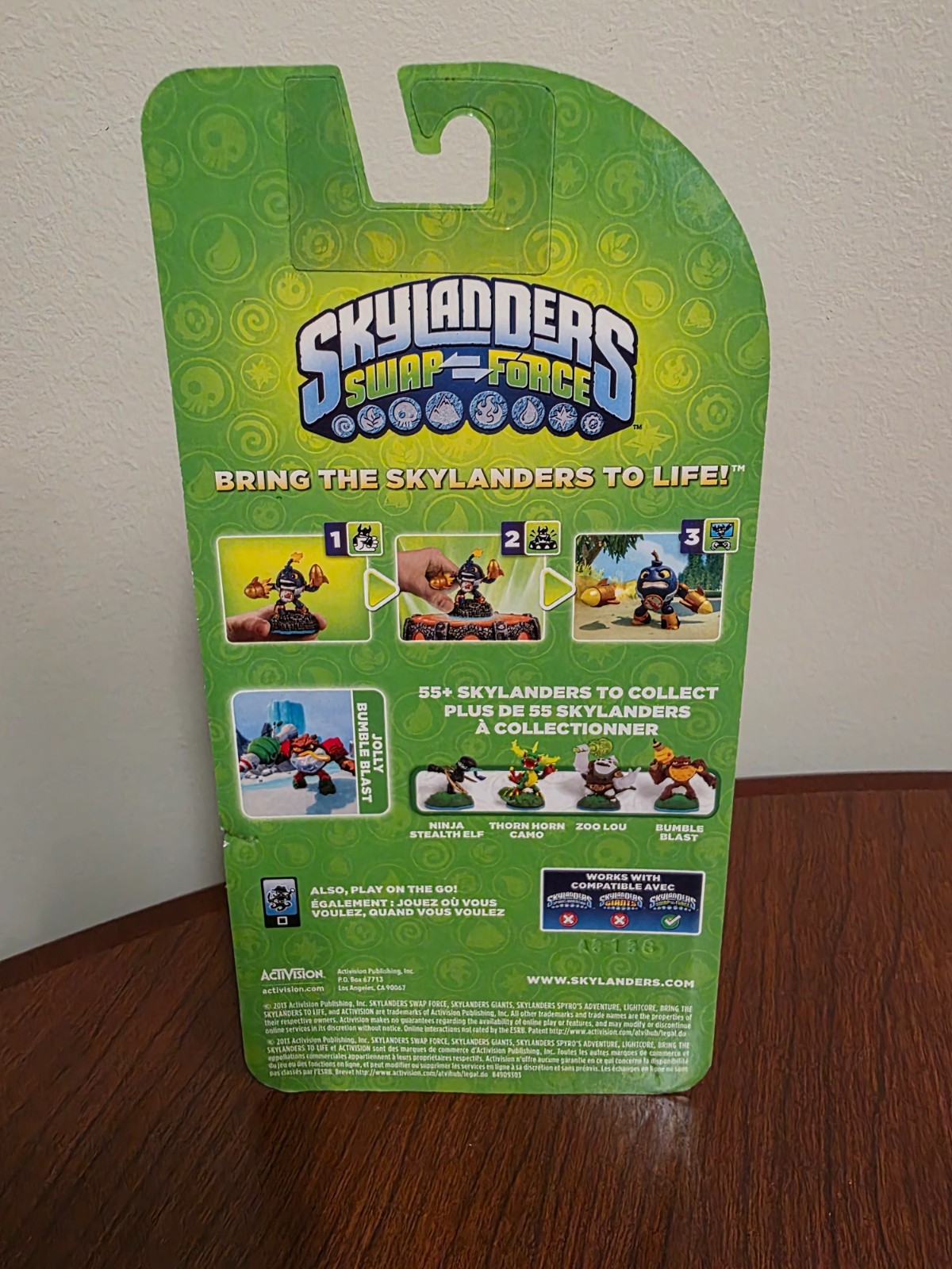 Skylanders Swap Force Jolly Bumble Blast