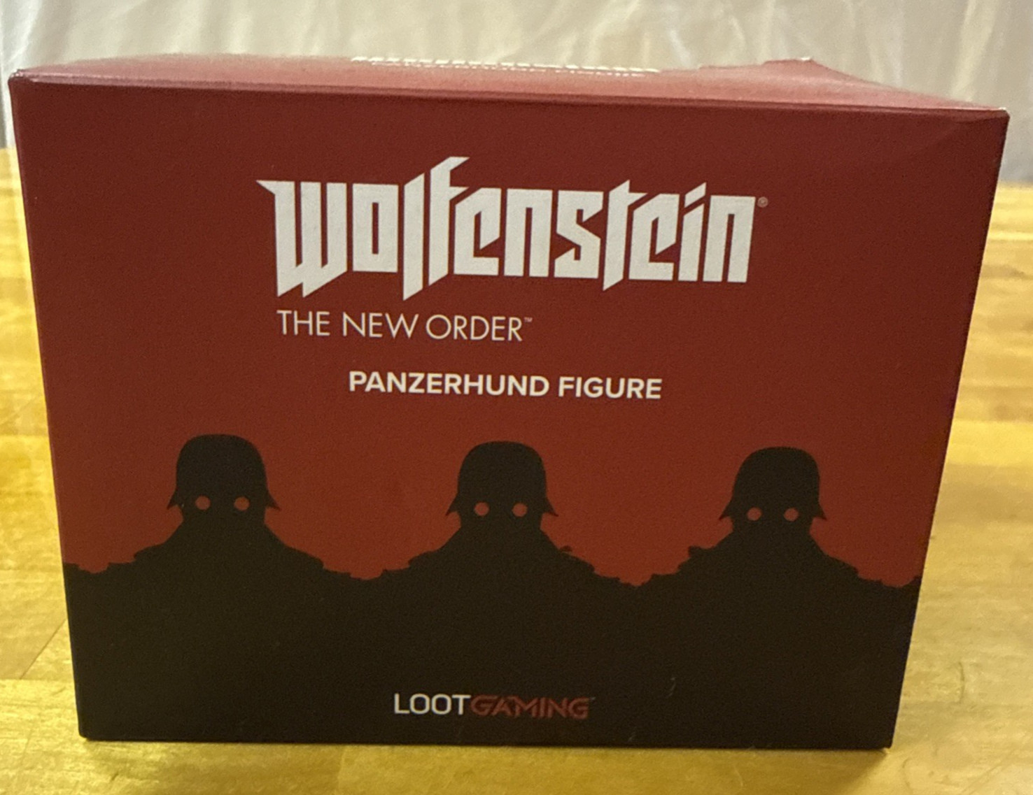 Wolfenstein New Order Panzerhund Figure Loot Crate Exclusive Bethesda in EUC