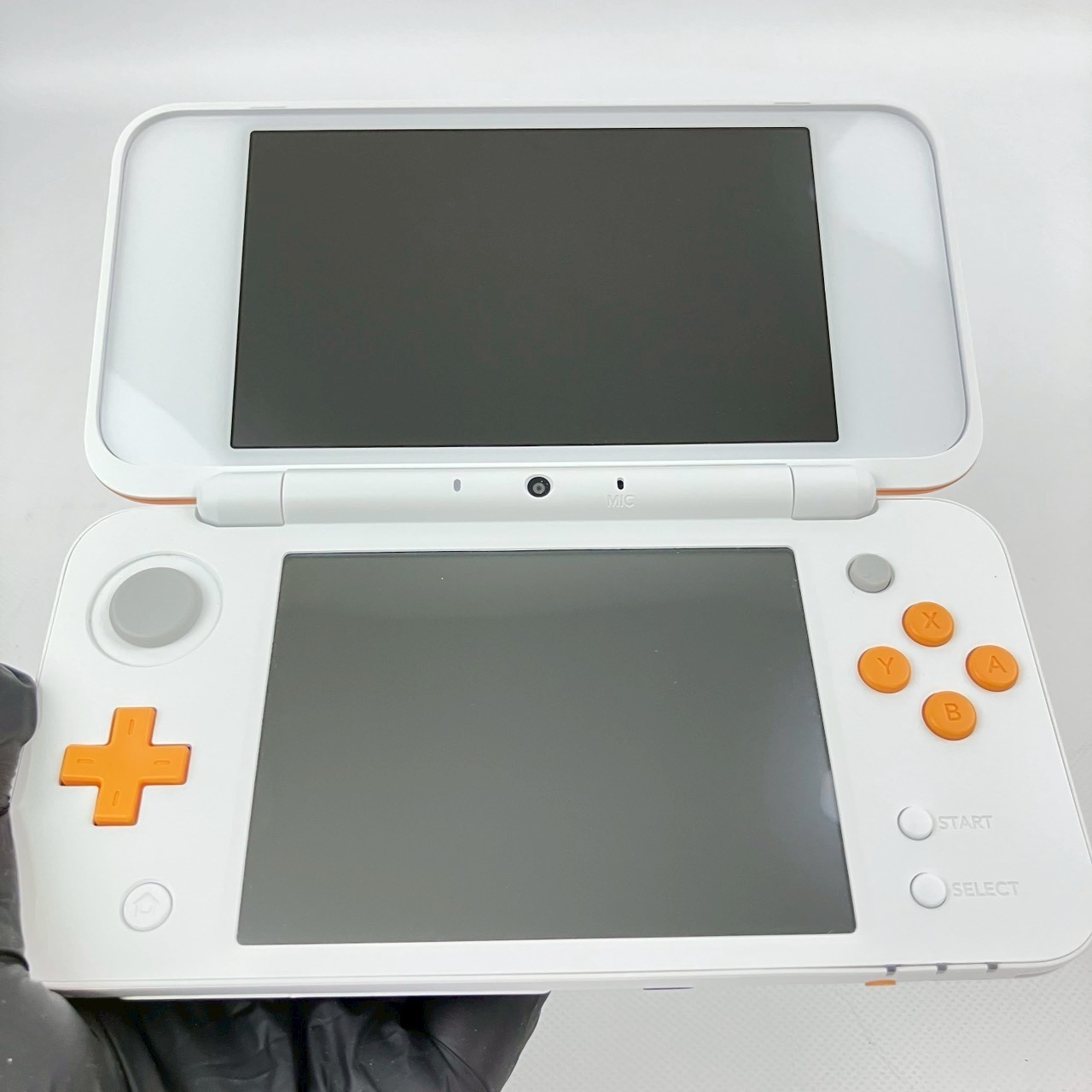 Nintendo new 2DS LL XL White Orange Console S Rank Japanese Only Boxed 98