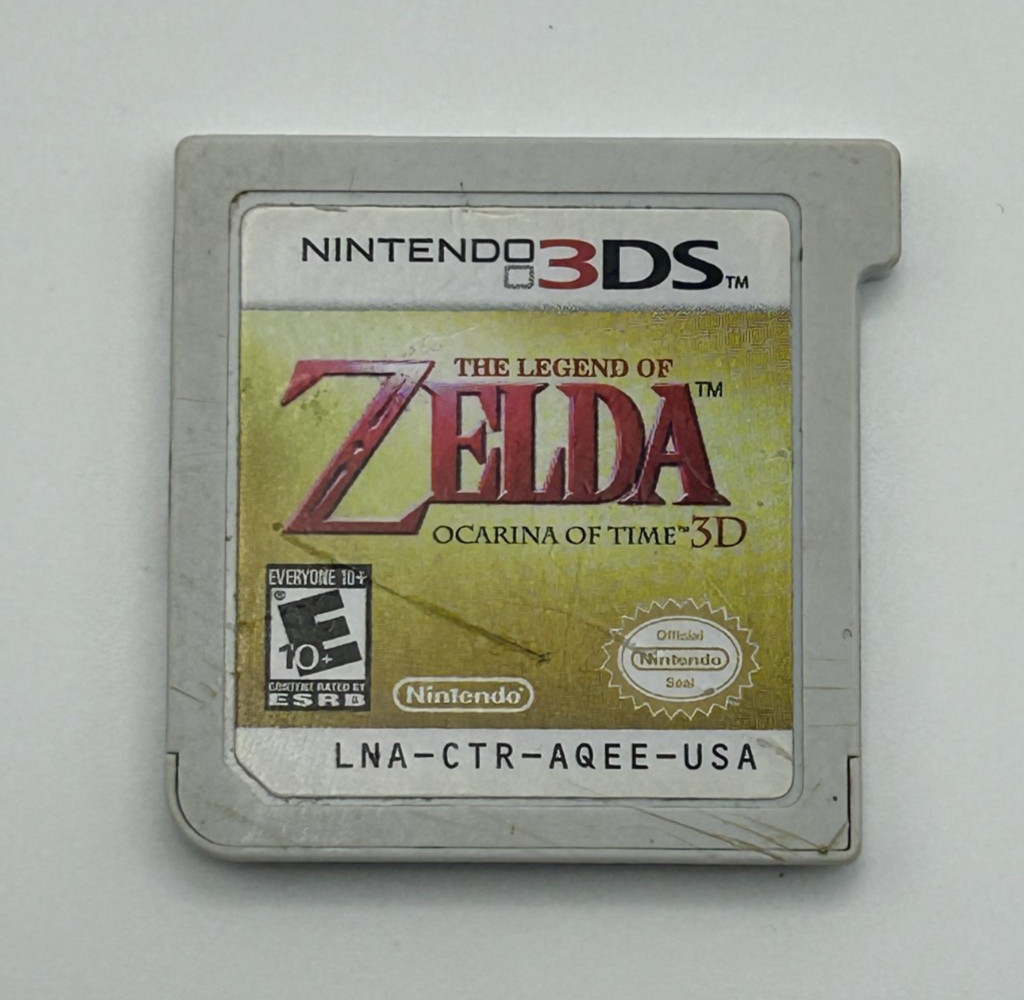 The Legend Of Zelda: Ocarina Of Time 3D (Nintendo 3DS) – CARTRIDGE ONLY / TESTED