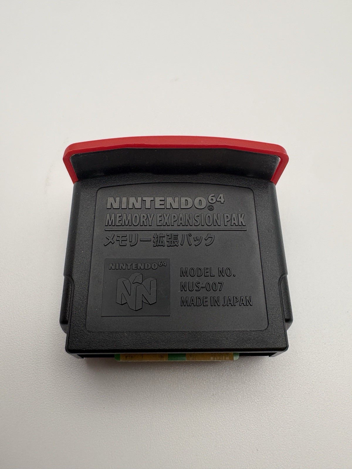 Nintendo 64 Expansion Pak Pack Official Memory OEM Original NUS-007 Tested