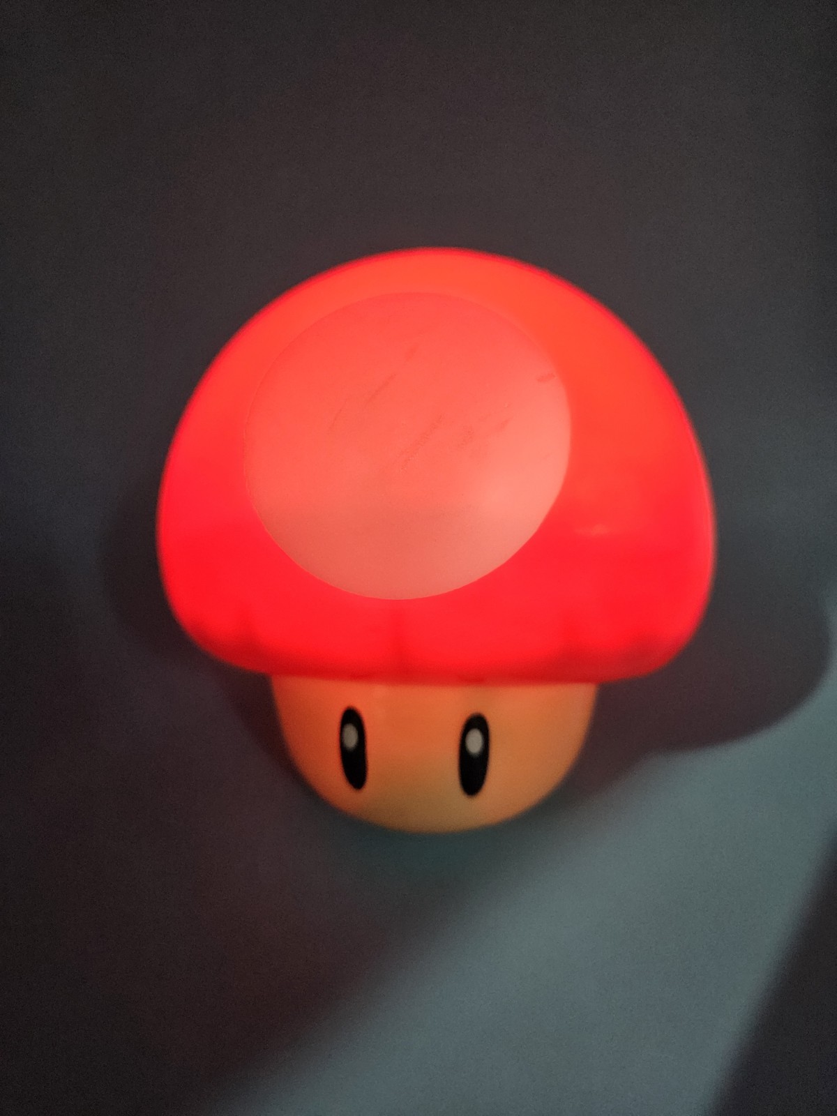 Super Mario Mushroom Light Official Nintendo Lights Up Red And Makes Sound