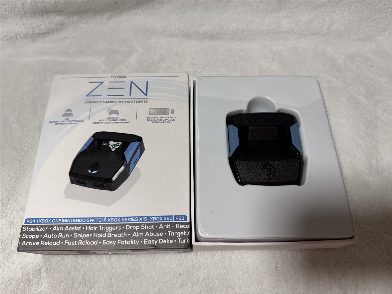 CRONUS ZEN CONTROLLER EMULATOR FOR PS4 XBOX ONE NINTENDO SWITCH X/S 360 PS3