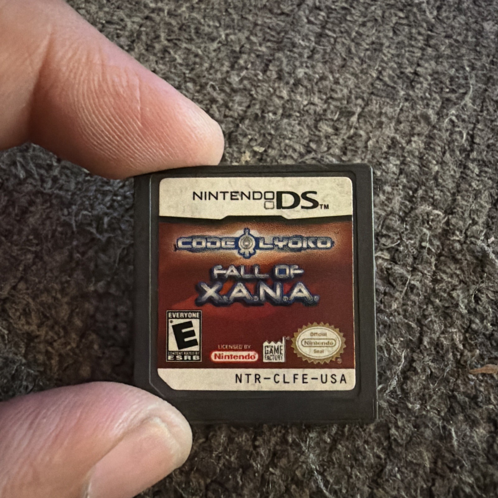 Code Lyoko: Fall of X.A.N.A. Nintendo DS 2008 Authentic Cart Only