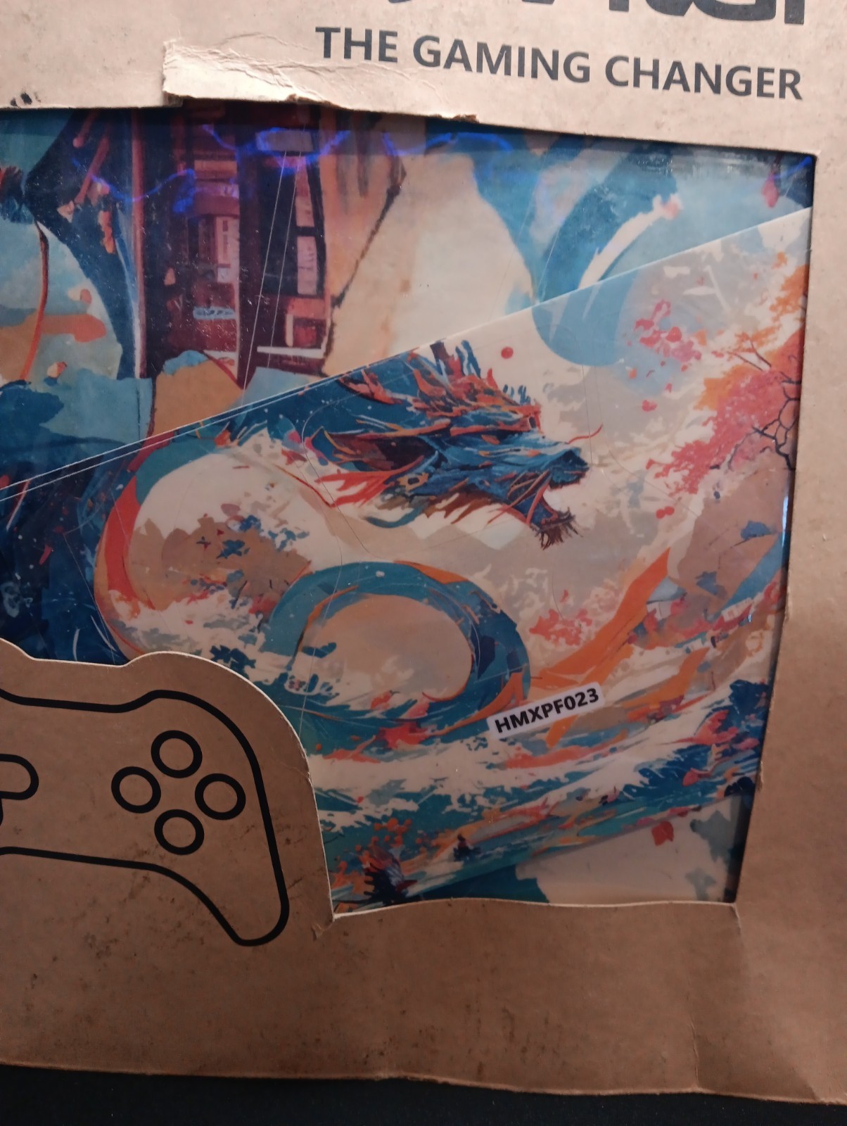 PlayVital Full Set Skin Decal for ps5 Slim Console Disc Edition, DragonElysium