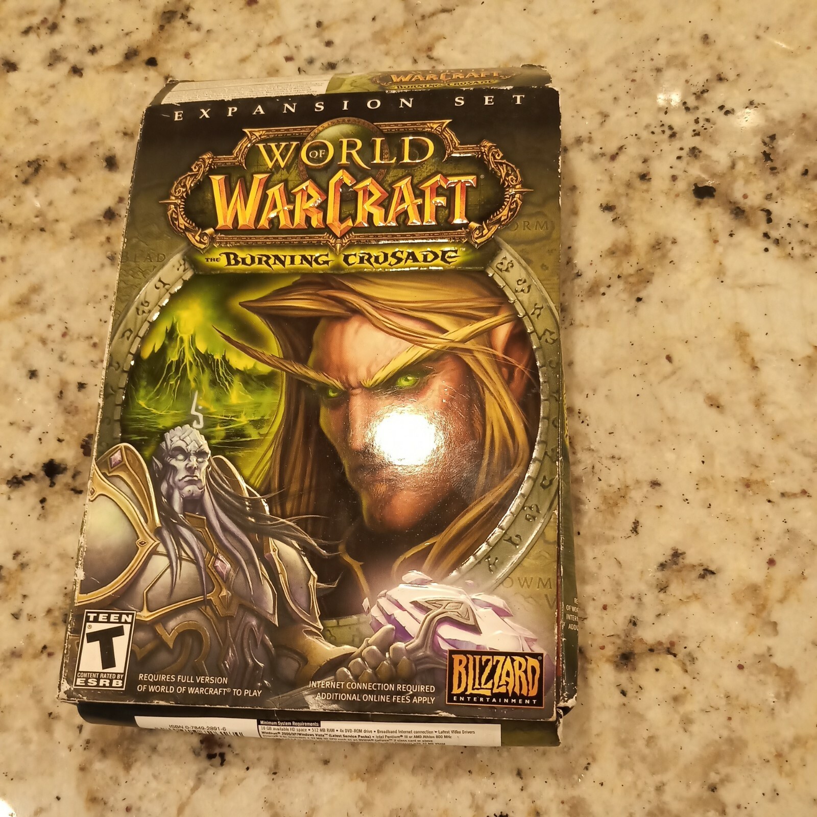 World of warcraft: the burning crusade (pc, 2007) expansion set