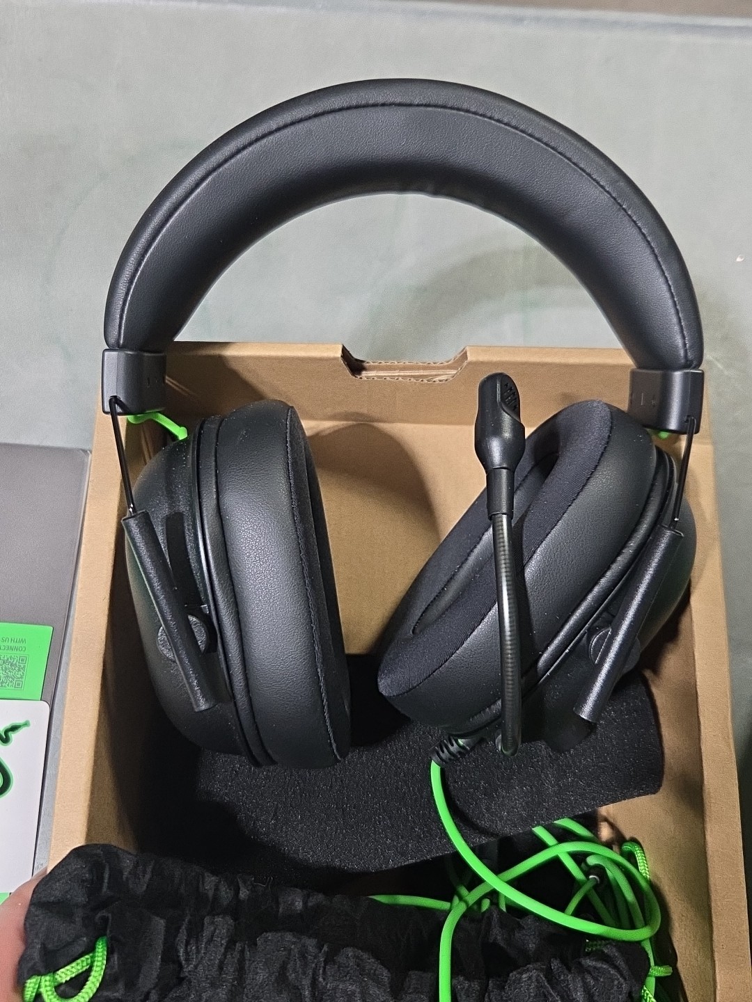 Razer Blackshark V2 X Black Over the Ear Gaming Headset